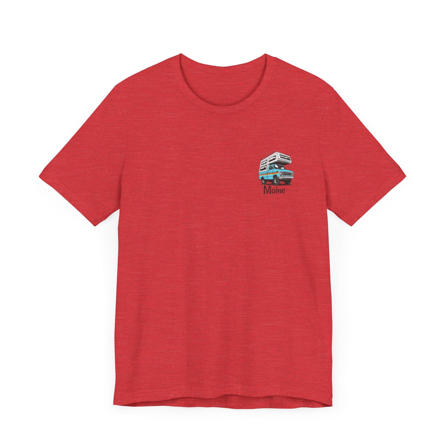 Maine Truck Camper Life Graphic Tee