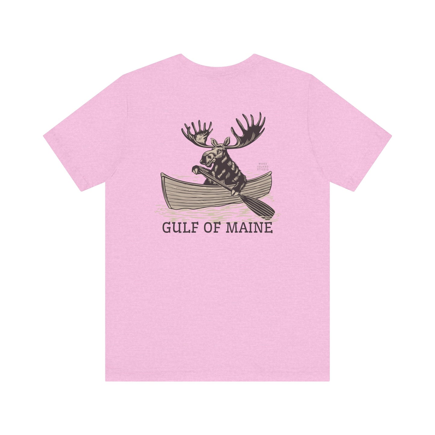Gulf of Maine Rowing Moose Graphic Tee