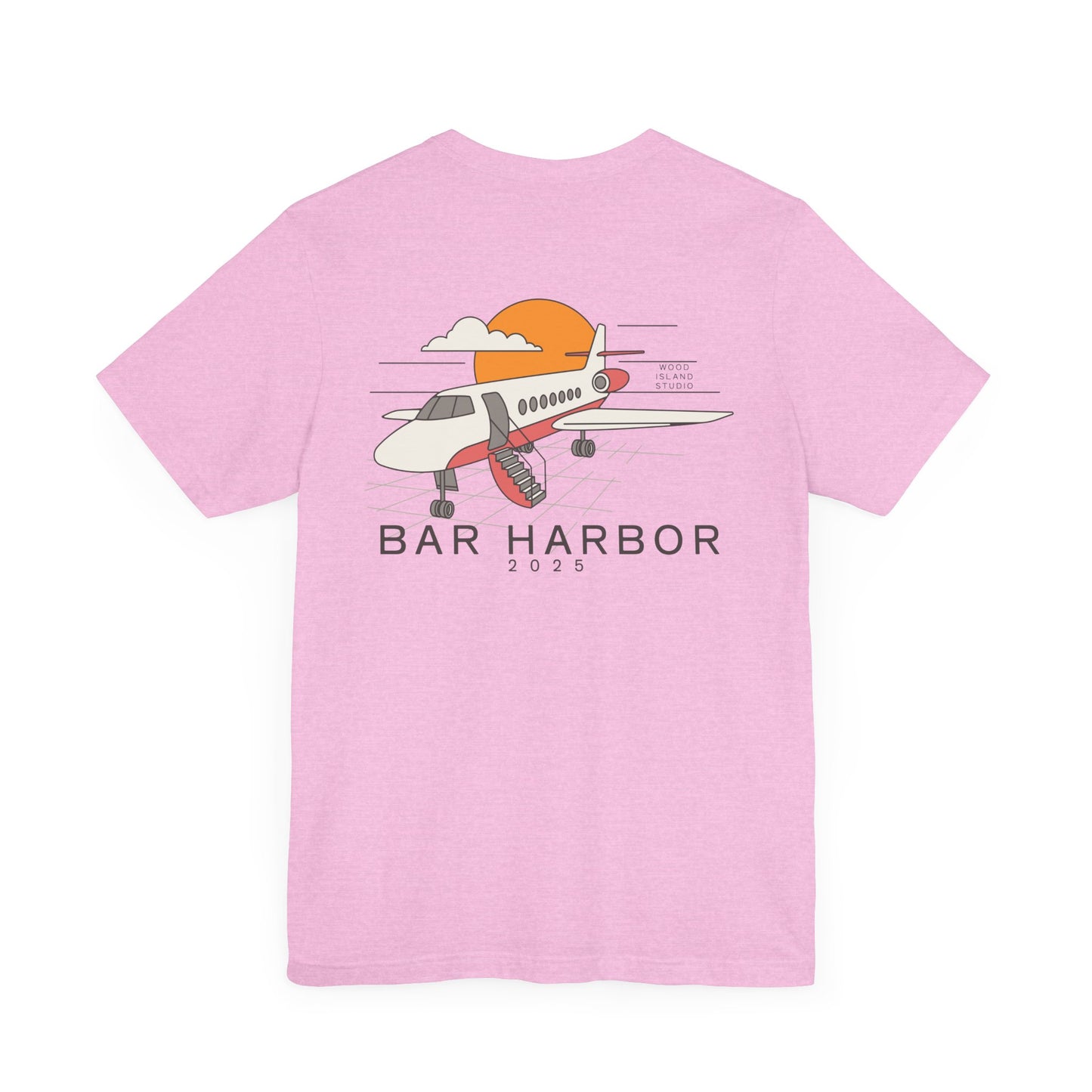 Bar Harbor Maine Aviation Graphic Tee