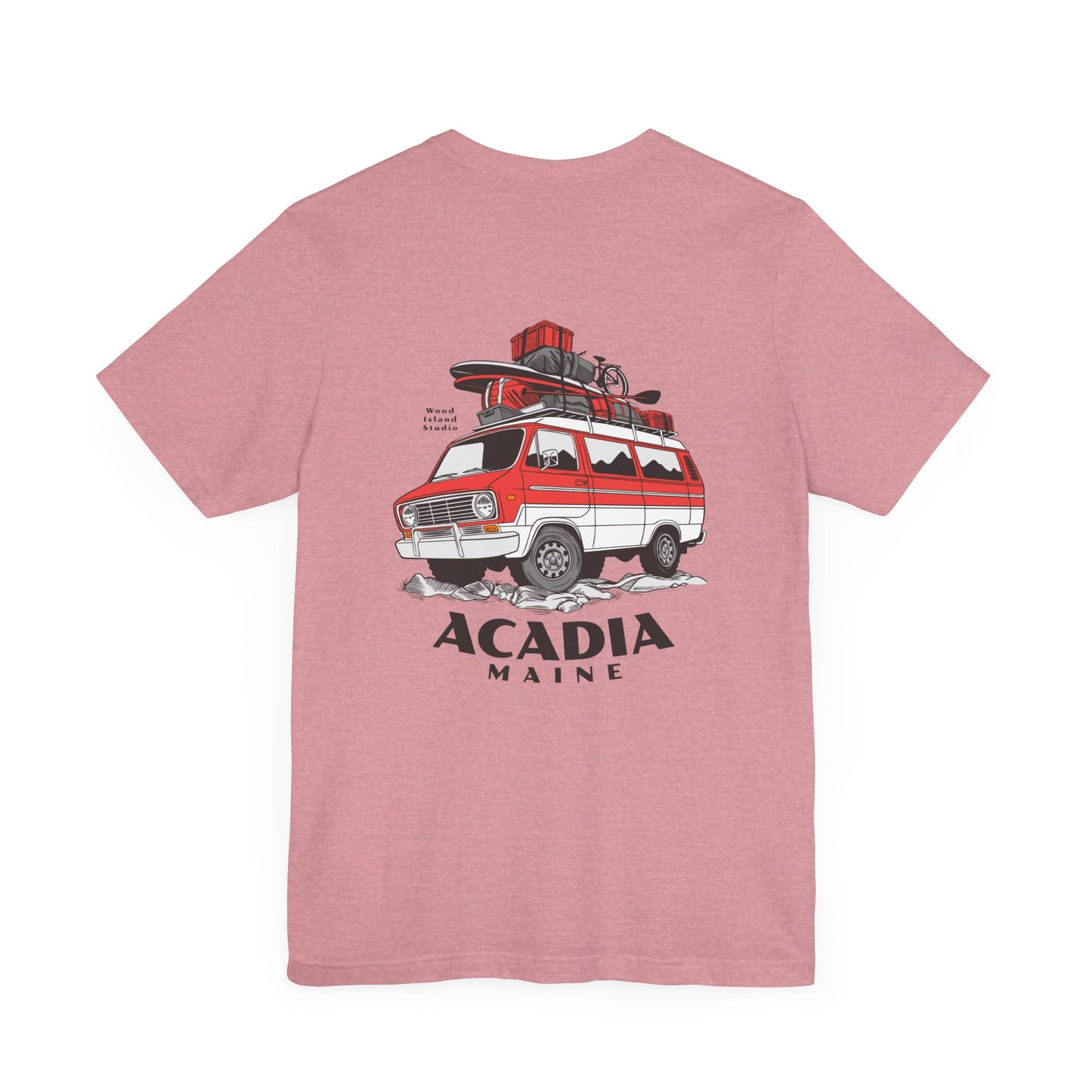 Acadia Maine Campout Graphic Unisex Tee