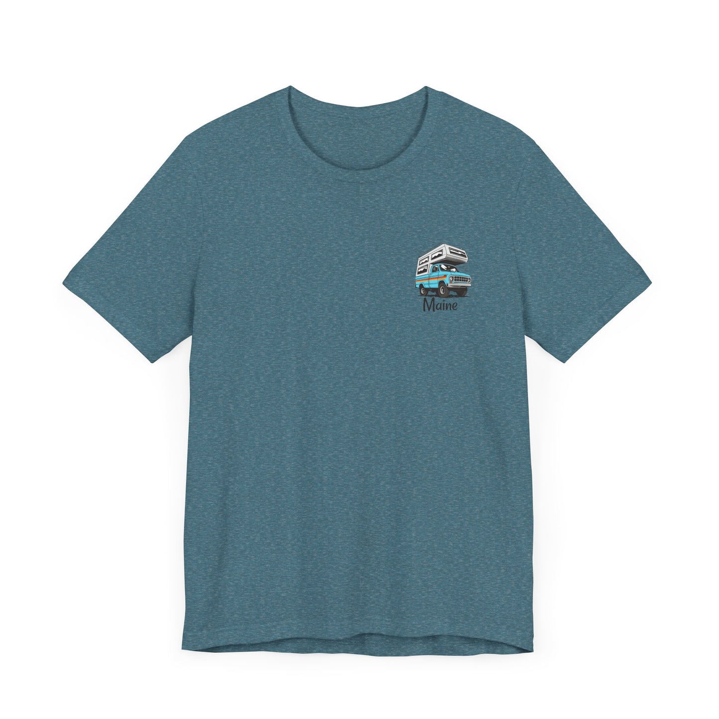 Maine Truck Camper Life Graphic Tee