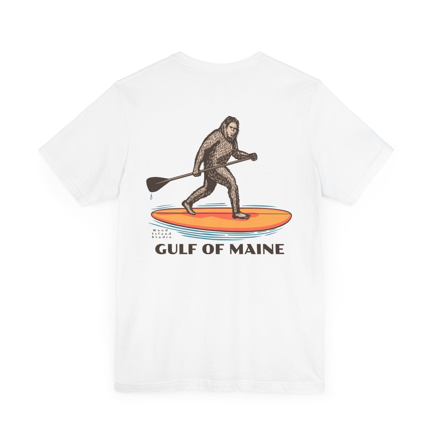 Gulf of Maine Yeti Adventure Tee - Unisex Jersey Short Sleeve T-Shirt