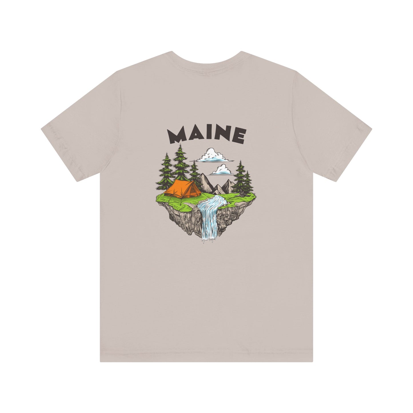 Maine Camping Graphic Tee