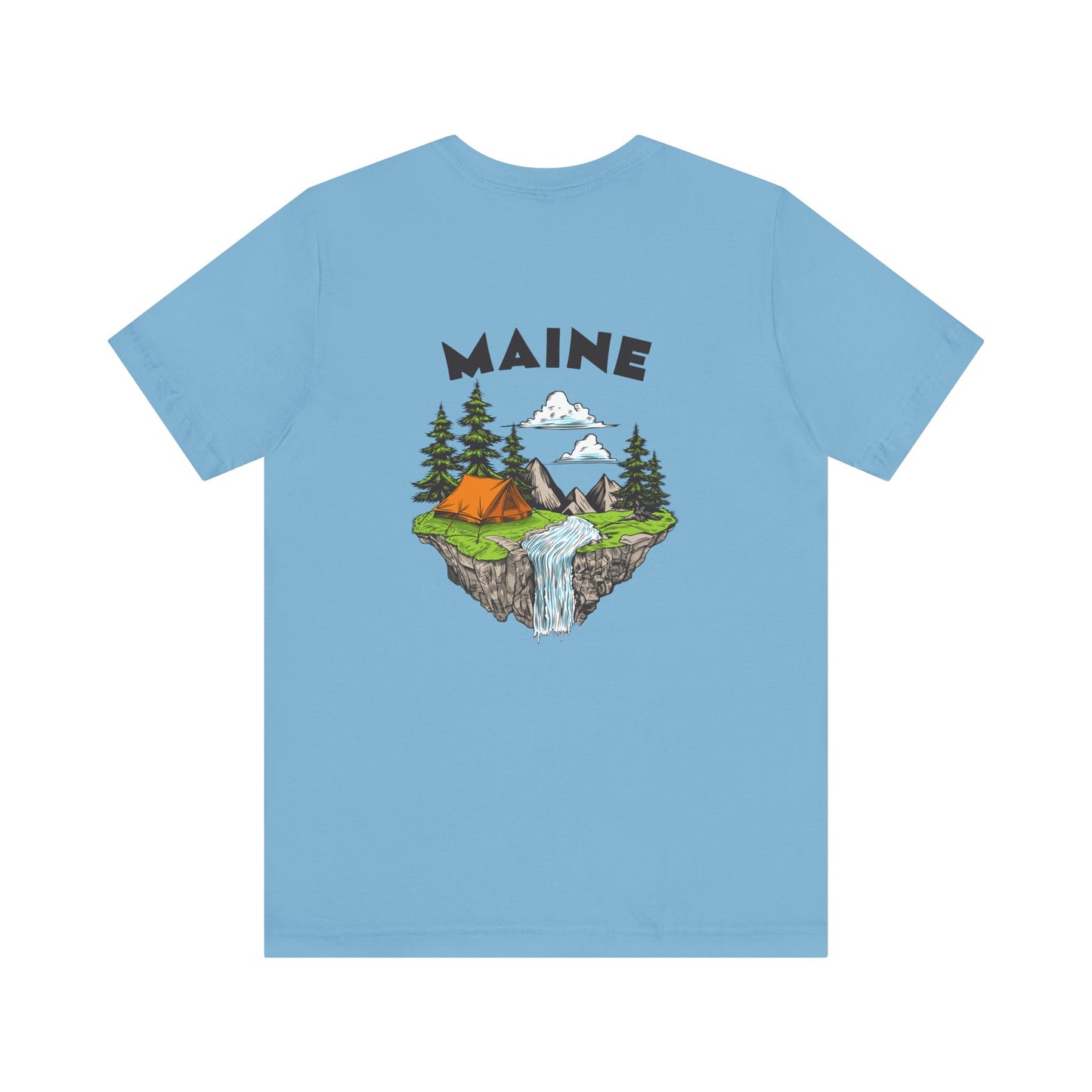 Maine Camping Graphic Tee