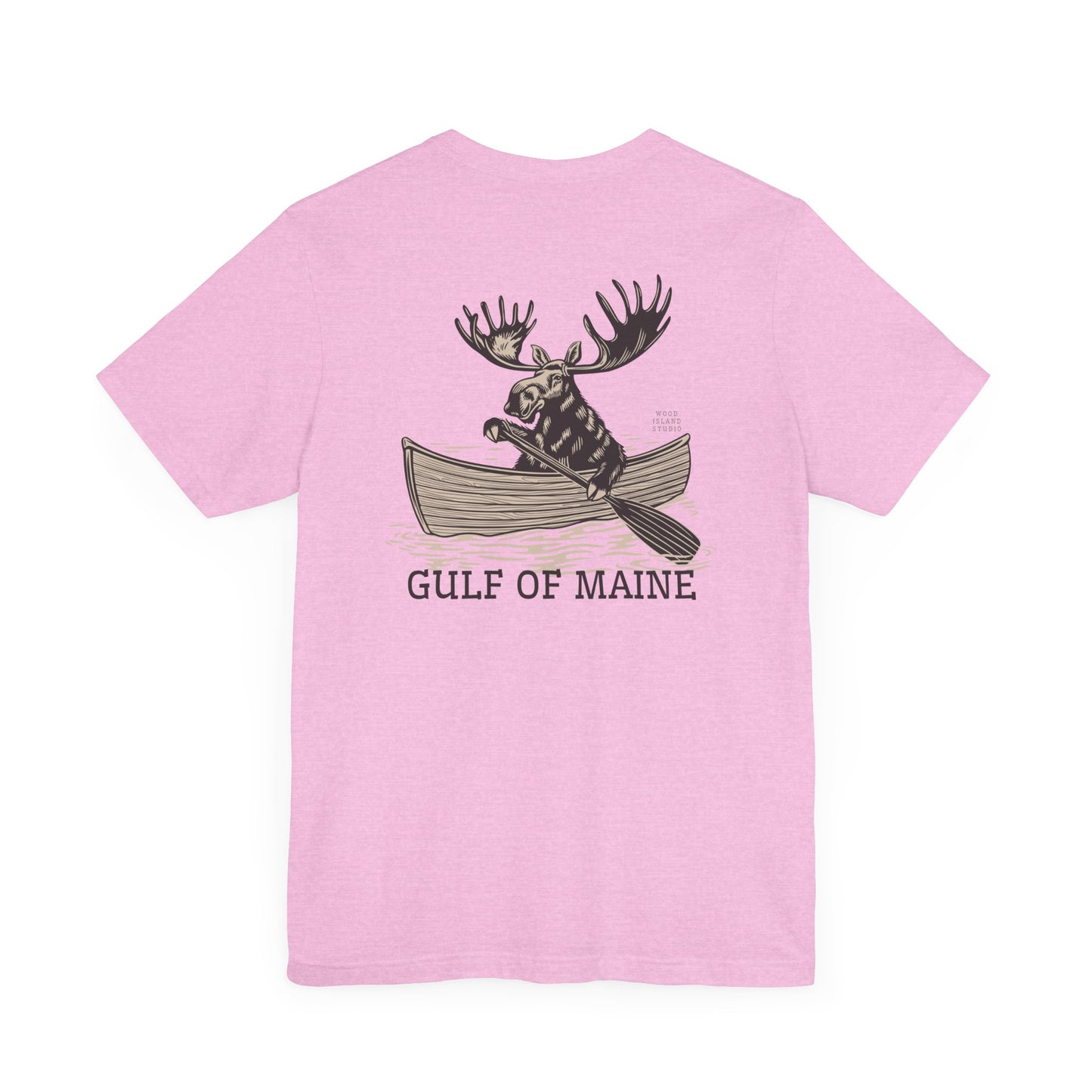 Gulf of Maine Rowing Moose Graphic Tee