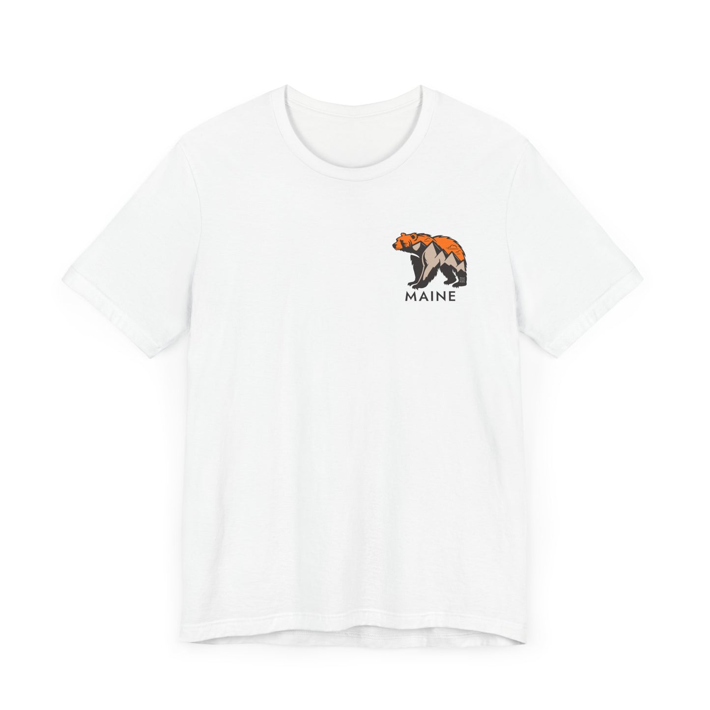 Maine Mountain Bear Graphic Unisex Tee