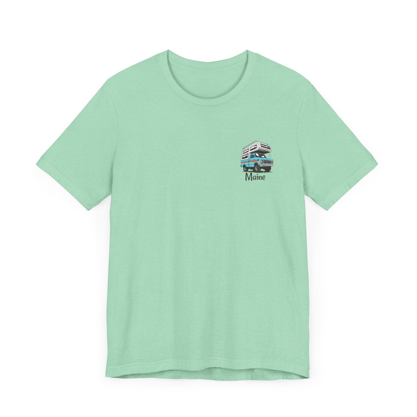 Maine Truck Camper Life Graphic Tee