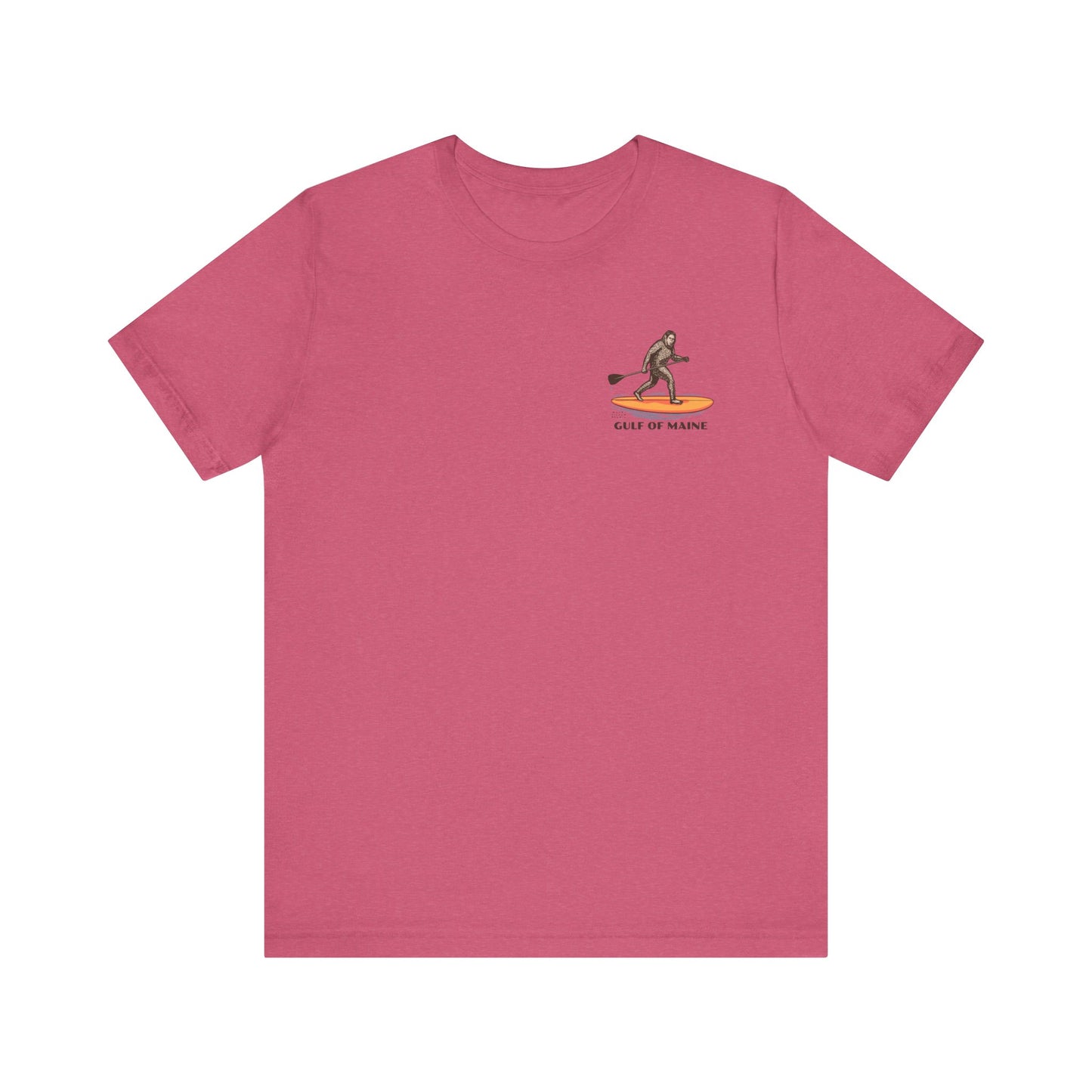 Gulf of Maine Sasquatch Yeti Bigfoot Adventure Tee - Unisex Jersey Short Sleeve T-Shirt