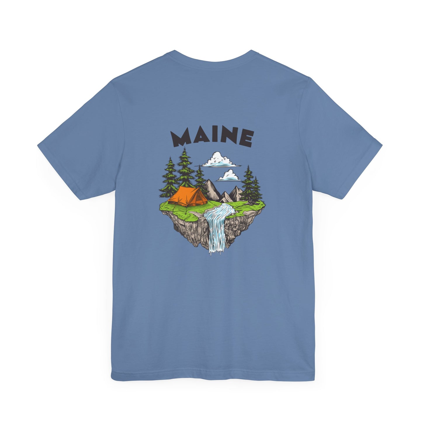 Maine Camping Graphic Tee