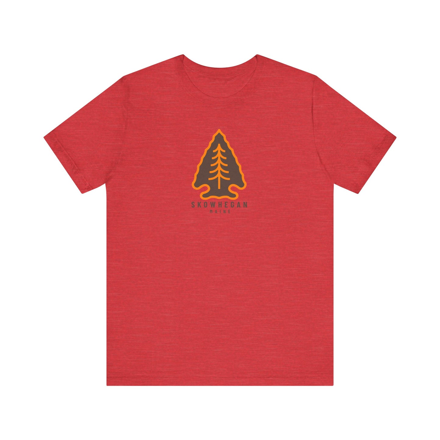 Skowhegan Maine Arrowhead Graphic Tee - Unisex Short Sleeve T-Shirt