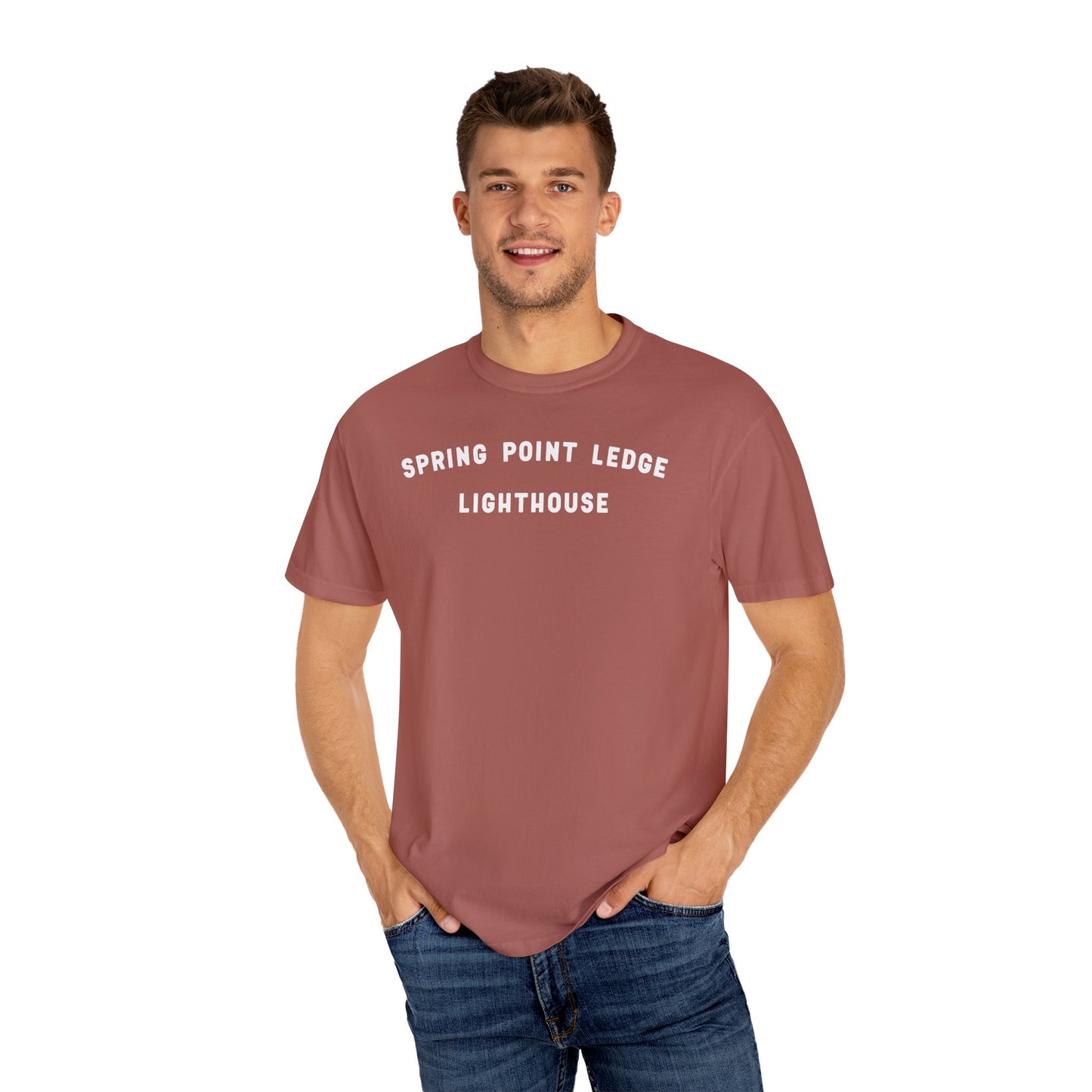 Maine's Best Spots - SPRING POINT LEDGE LIGHTHOUSE - T-Shirt