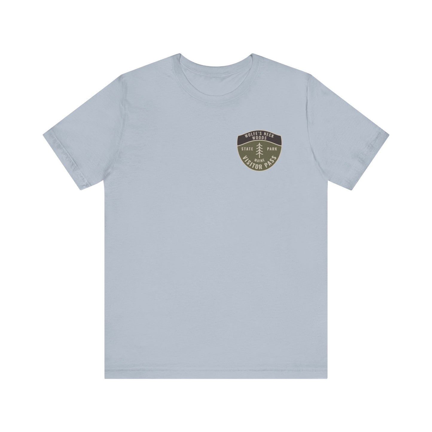 Maine State Park - WOLFE'S NECK WOODS Visitor Pass Graphic Tee