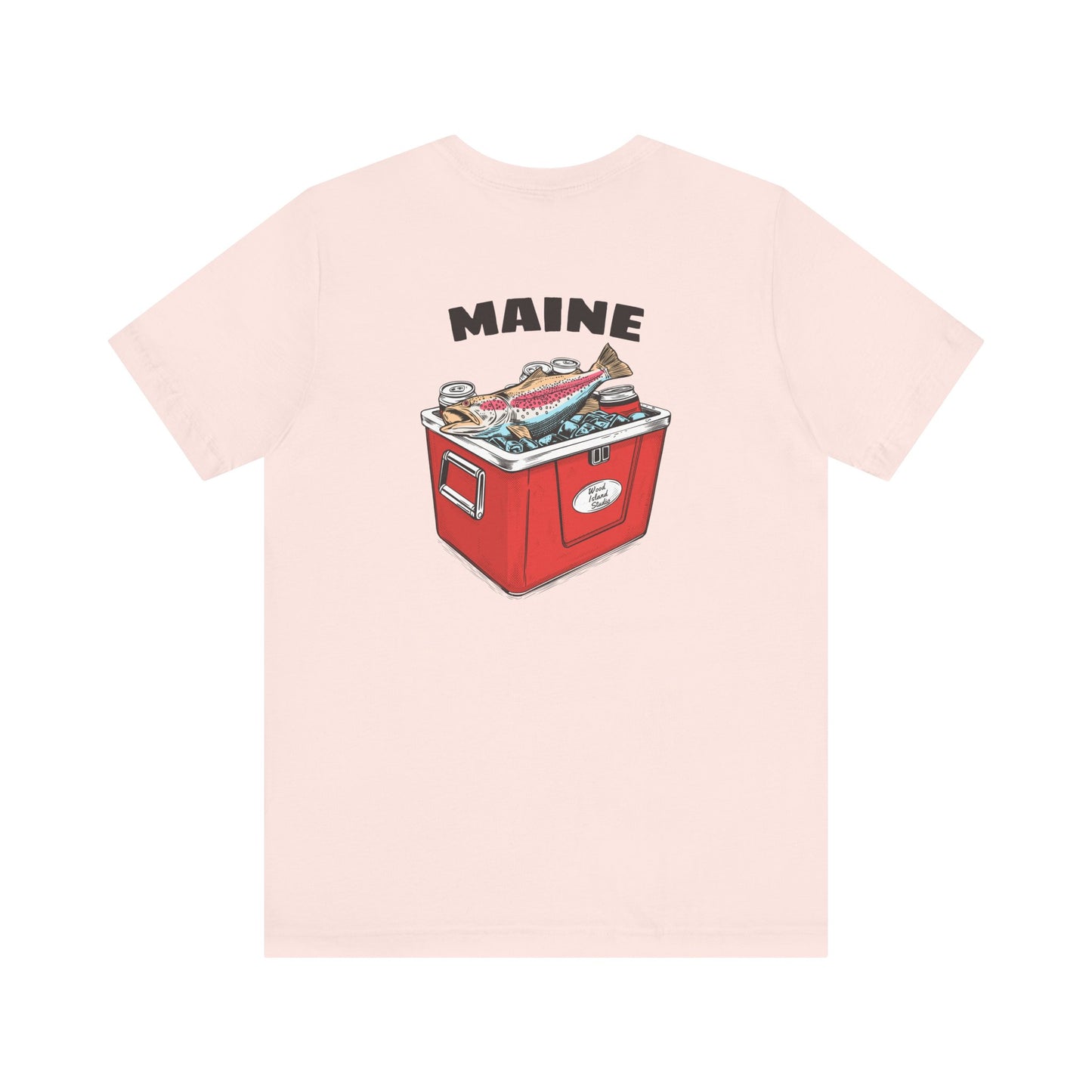 Maine FIsh Camp Graphic Unisex Tee