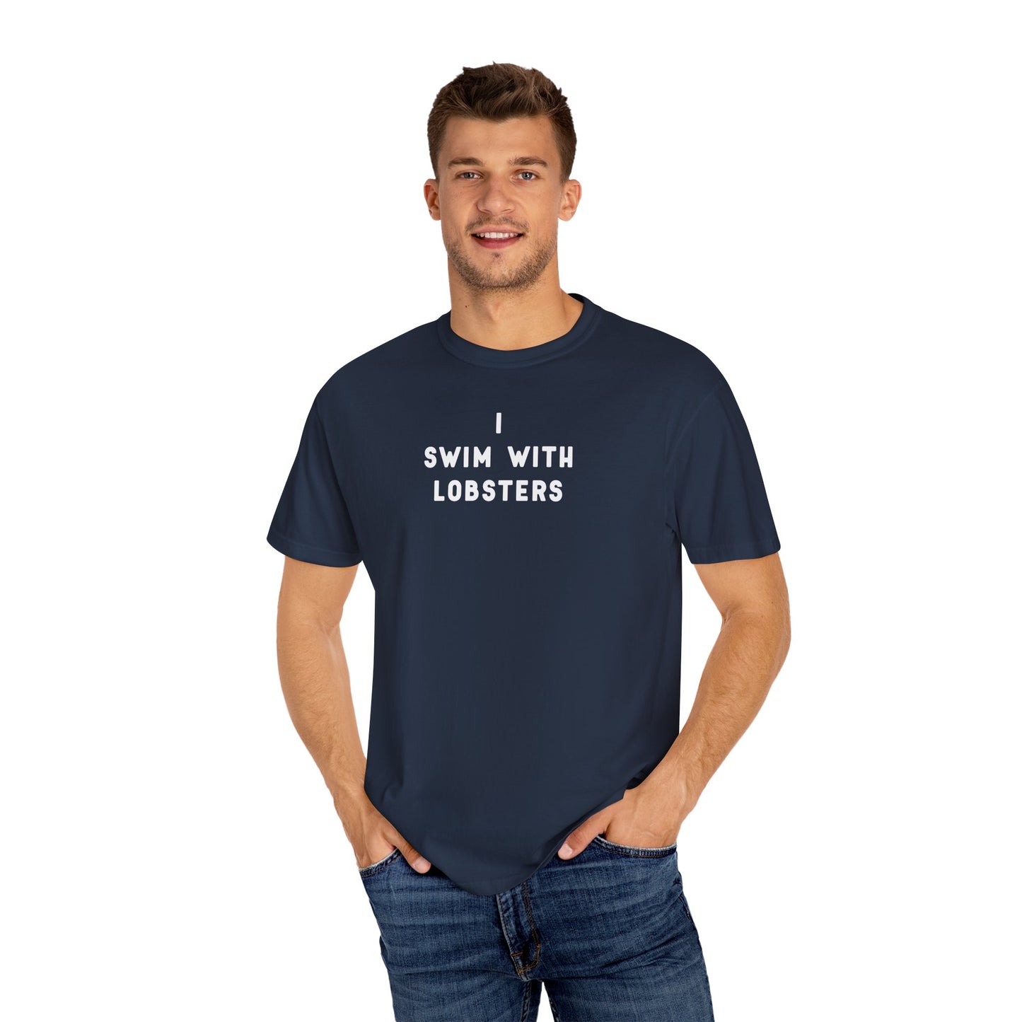 I SWIM WITH LOBSTERS - T-shirt
