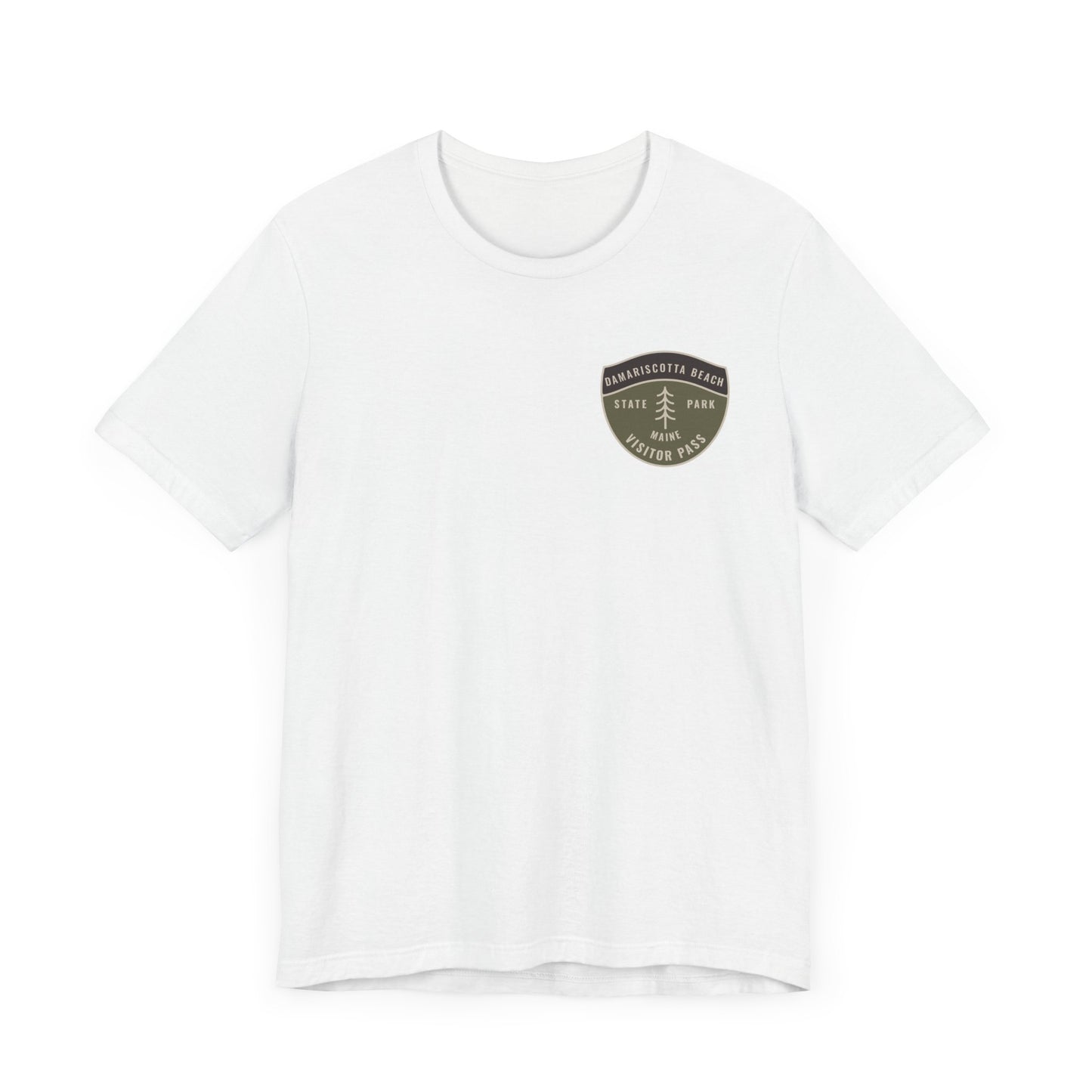 Maine State Park -DAMARISCOTTA LAKE Visitor Pass Graphic Tee