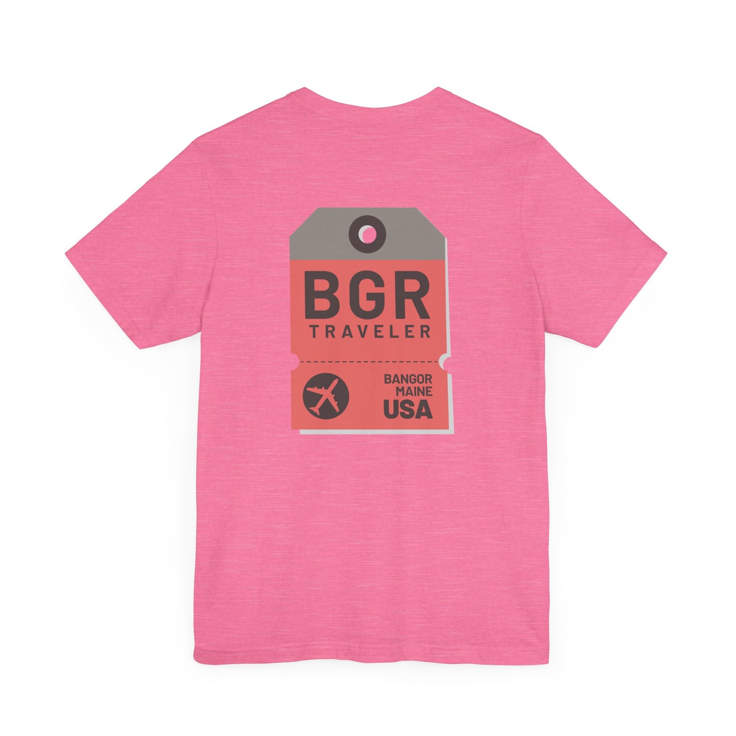 Bangor Maine Luggage Tag Graphic Tee