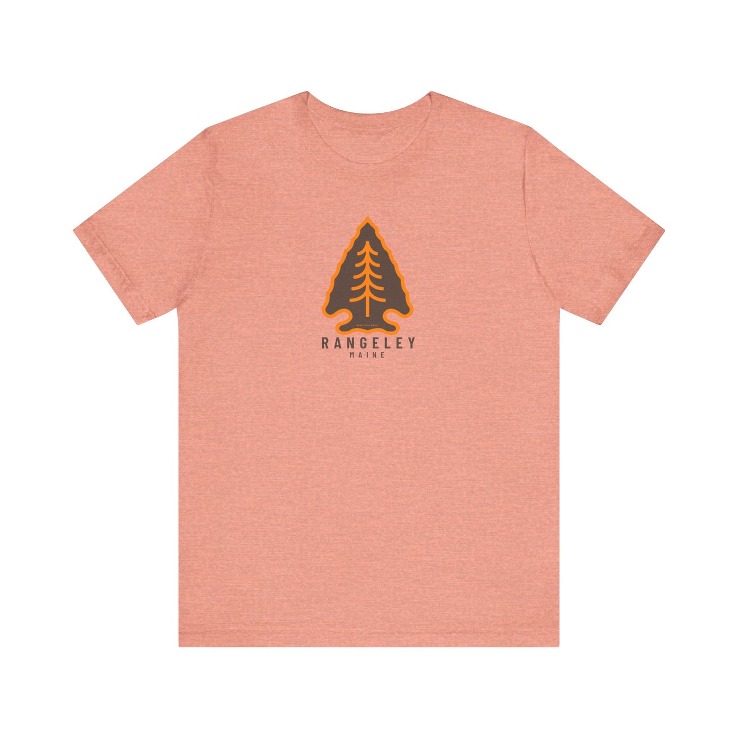 Rangeley Maine Arrowhead Graphic Tee - Unisex Short Sleeve T-Shirt