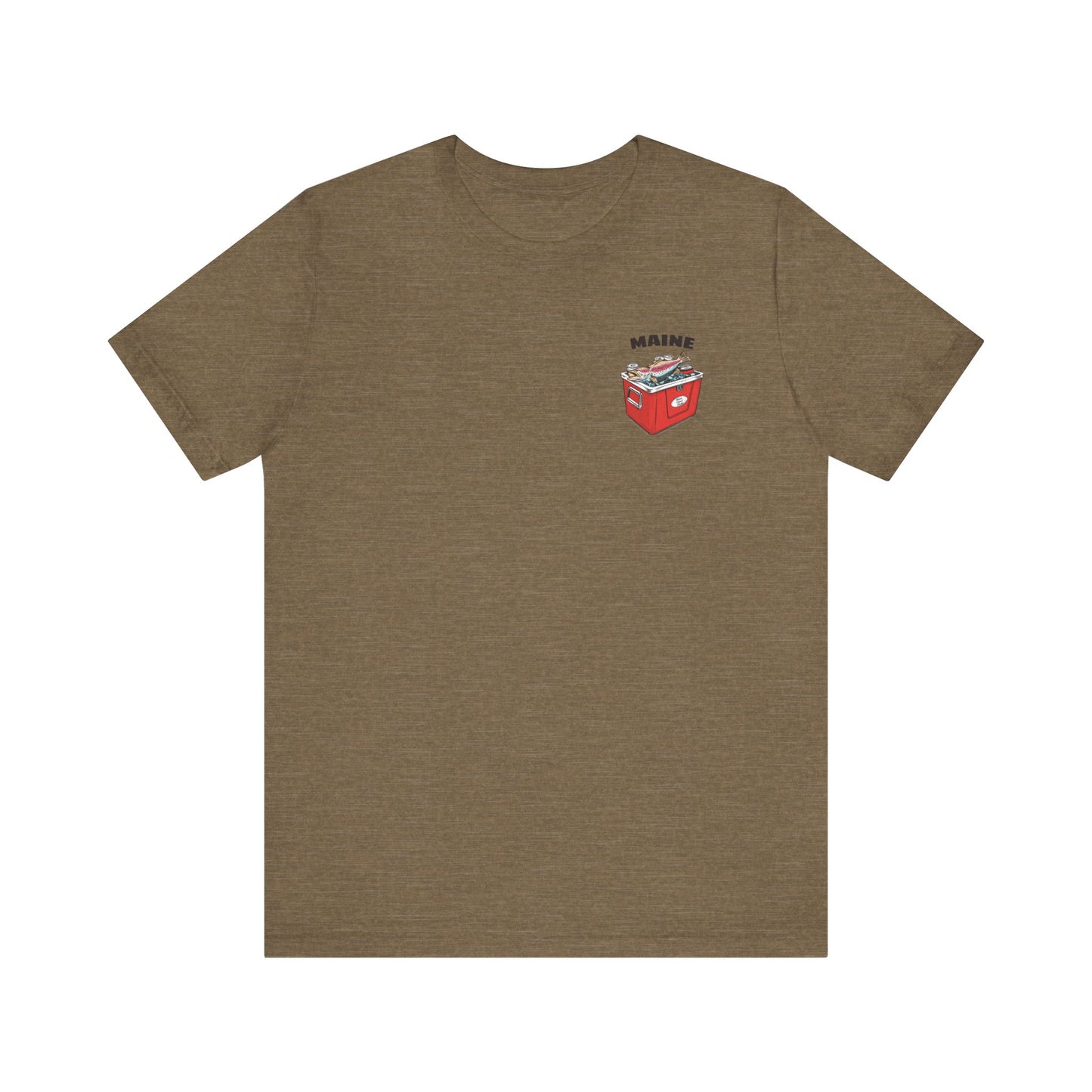 Maine FIsh Camp Graphic Unisex Tee