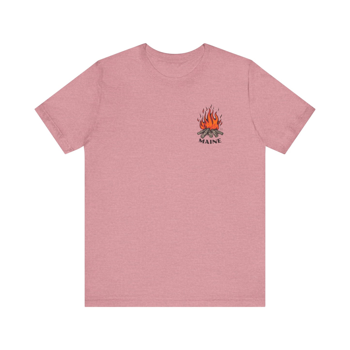 Maine Campfire Graphic Unisex Tee