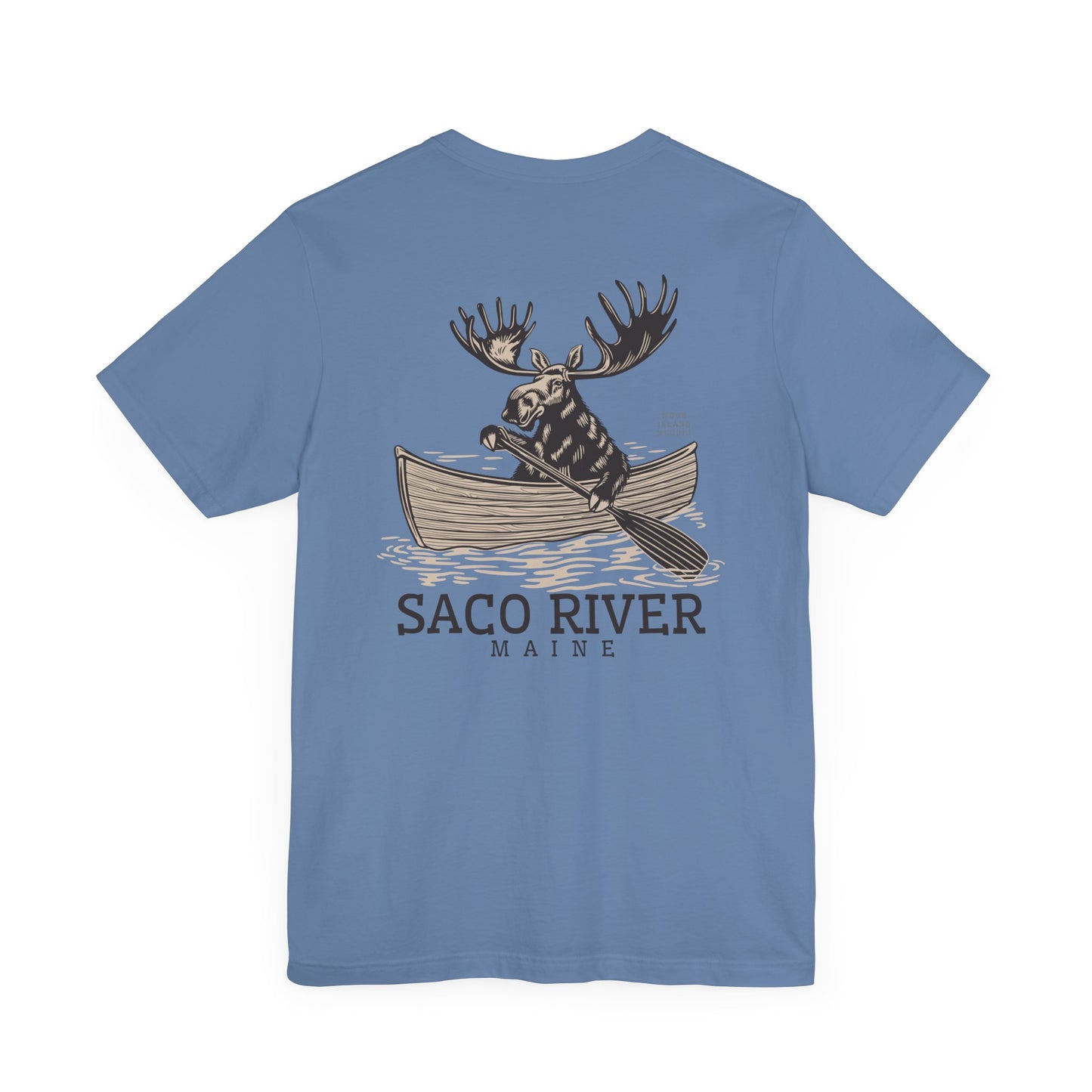 Saco River Rowing Moose Graphic Tee