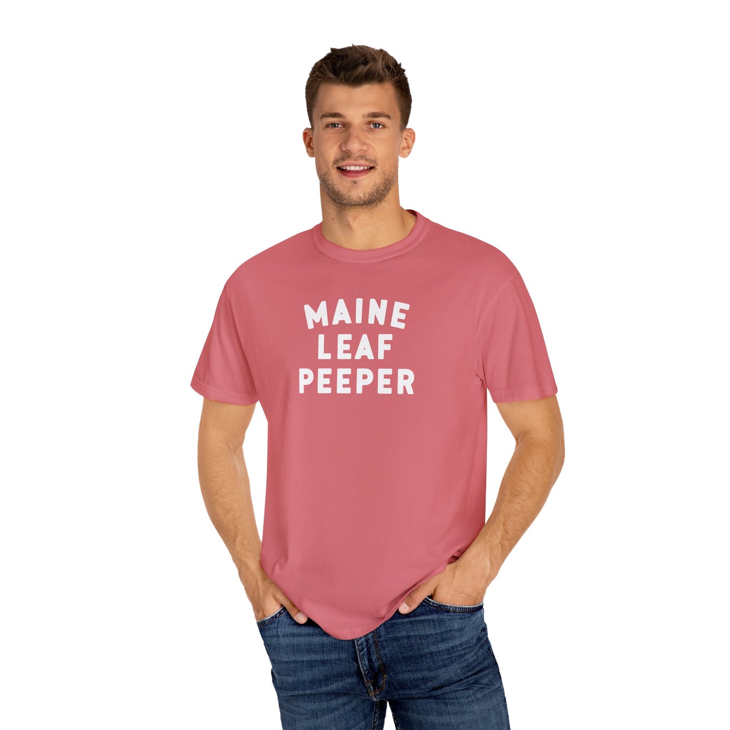 Maine's Best Spots - LEAF PEEPER - T-shirt
