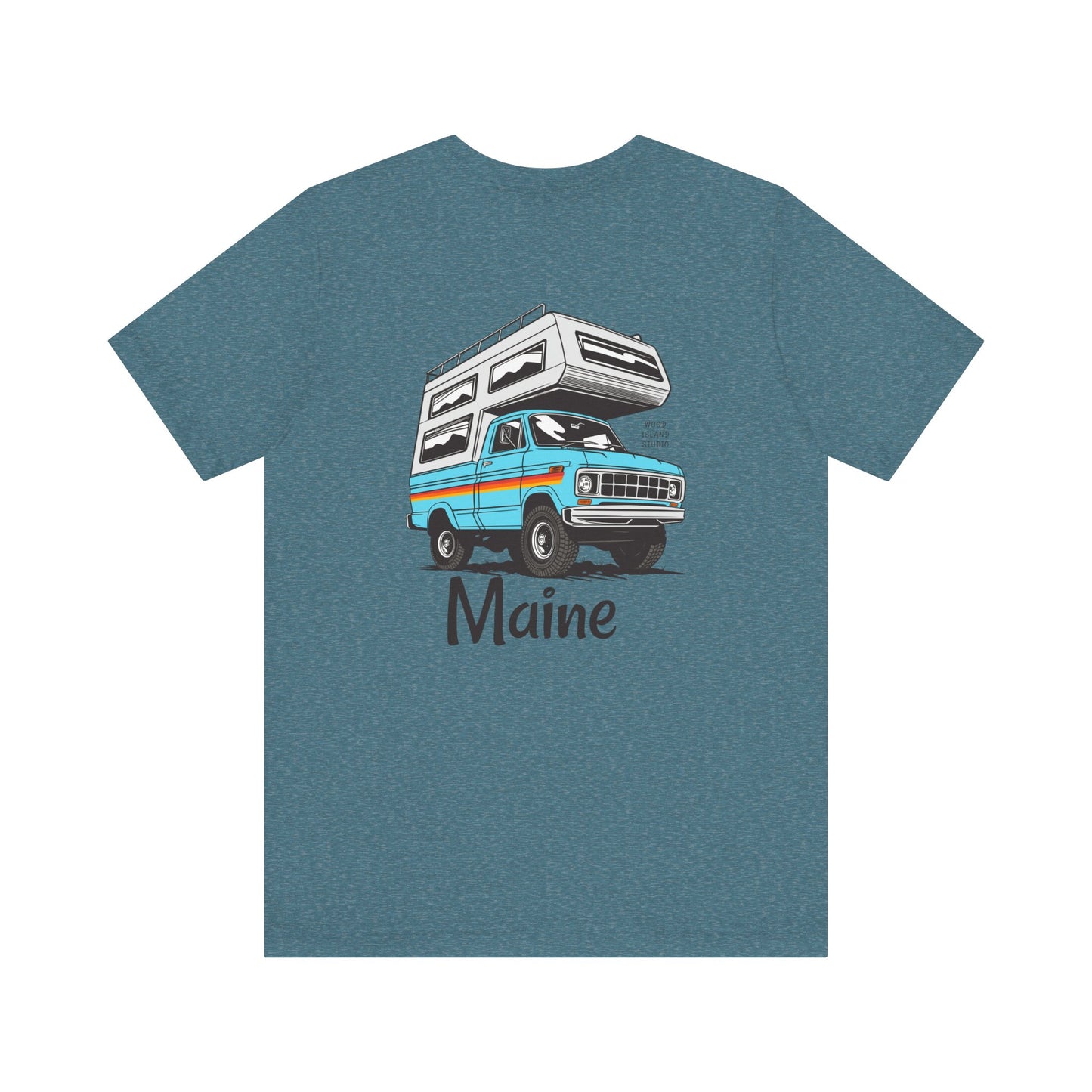 Maine Truck Camper Life Graphic Tee