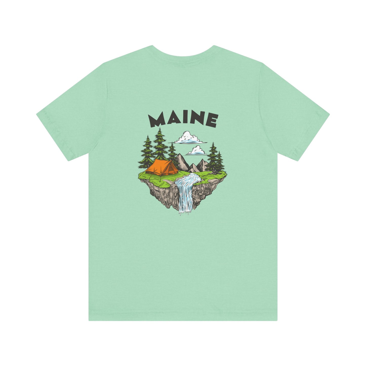 Maine Camping Graphic Tee