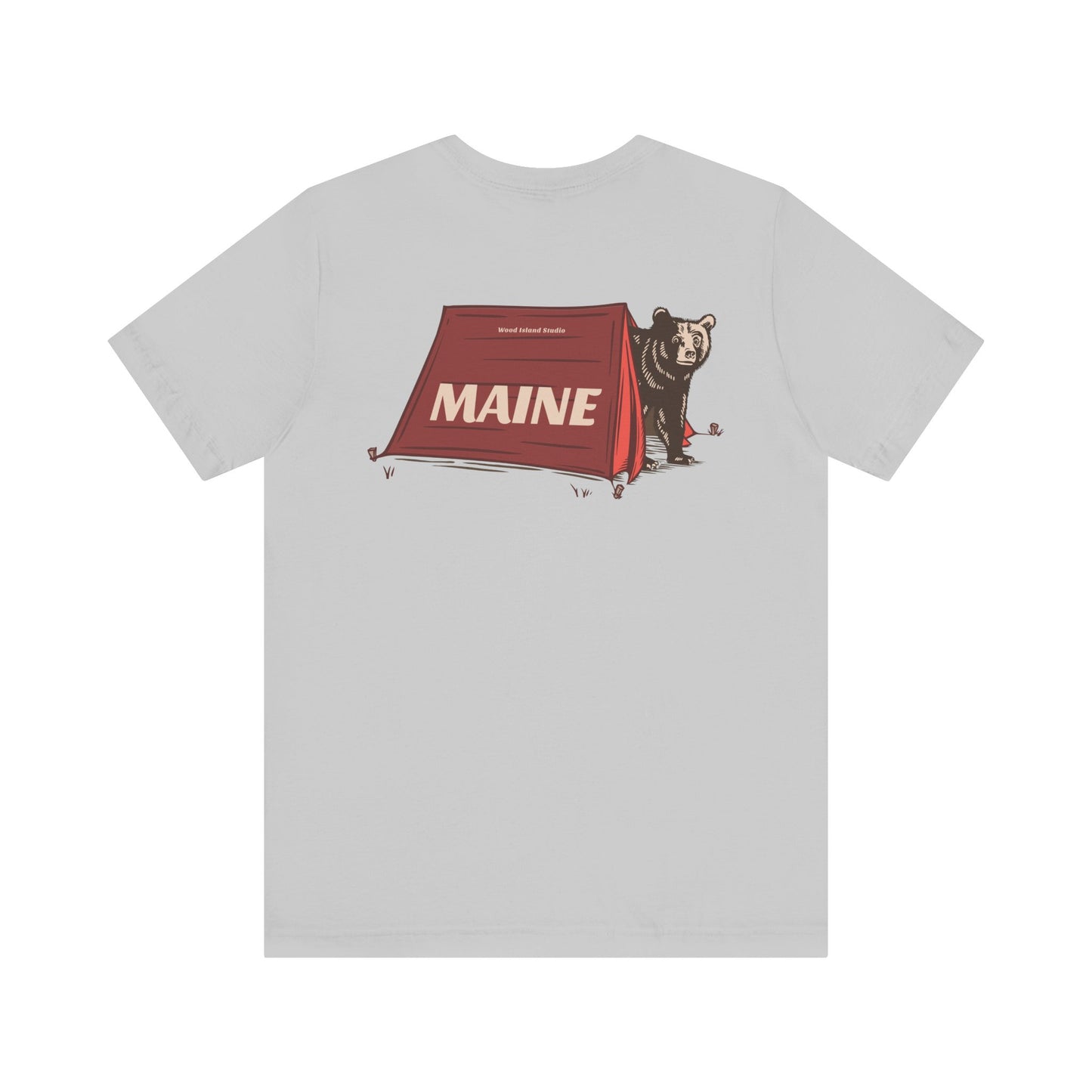 Maine Bear Graphic Unisex Tee