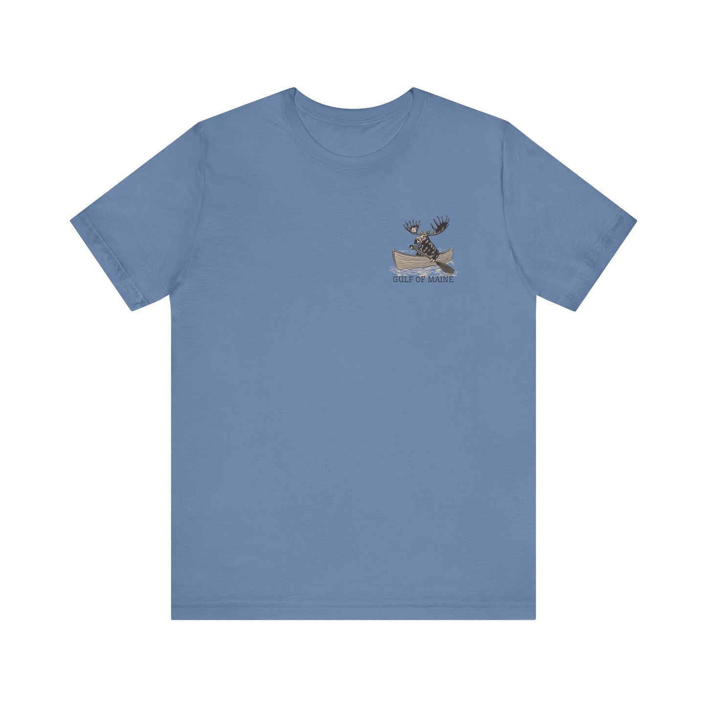 Gulf of Maine Rowing Moose Graphic Tee