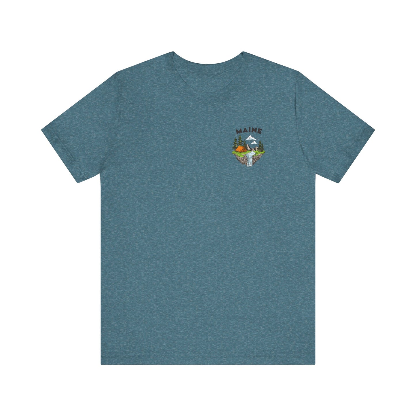 Maine Camping Graphic Tee
