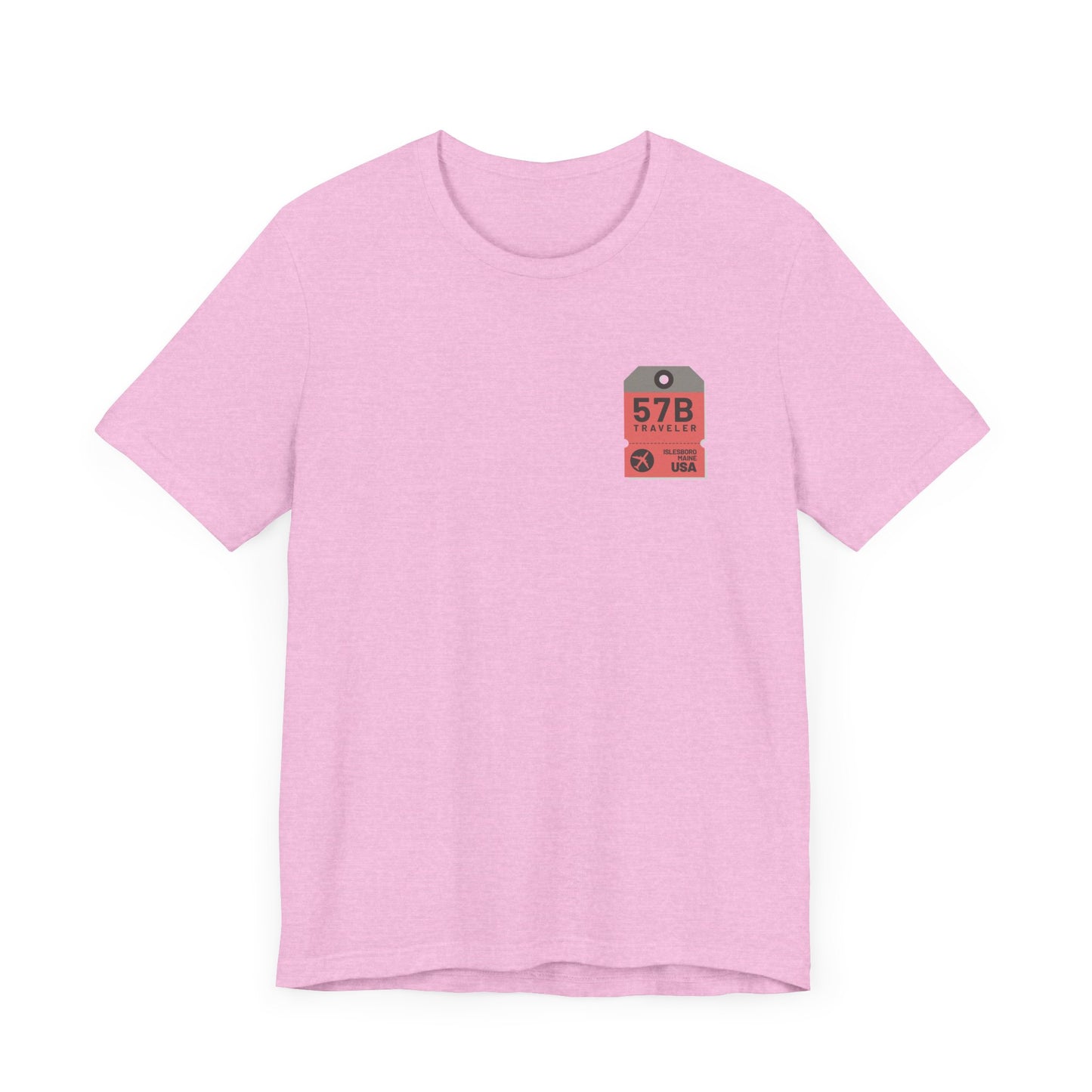 Islesboro Maine Luggage Tag Graphic Tee 57B