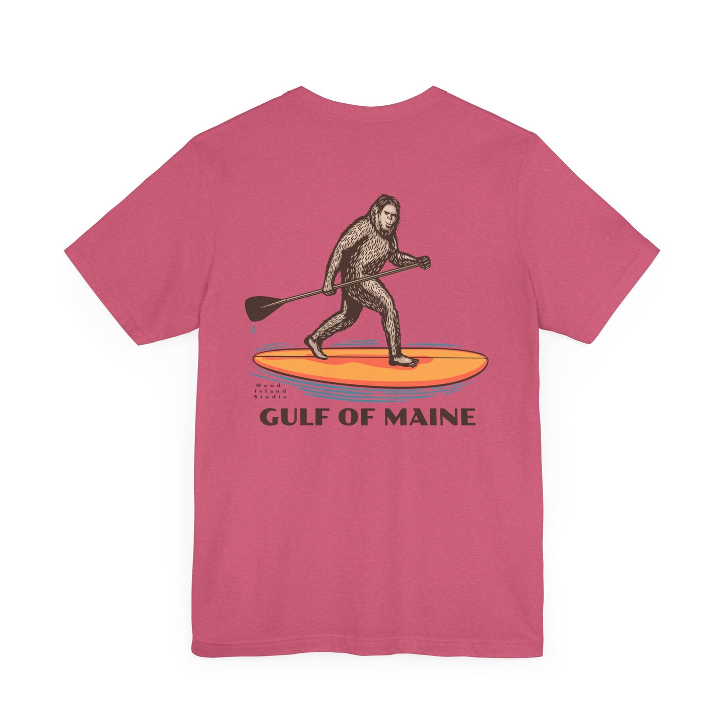 Gulf of Maine Yeti Adventure Tee - Unisex Jersey Short Sleeve T-Shirt
