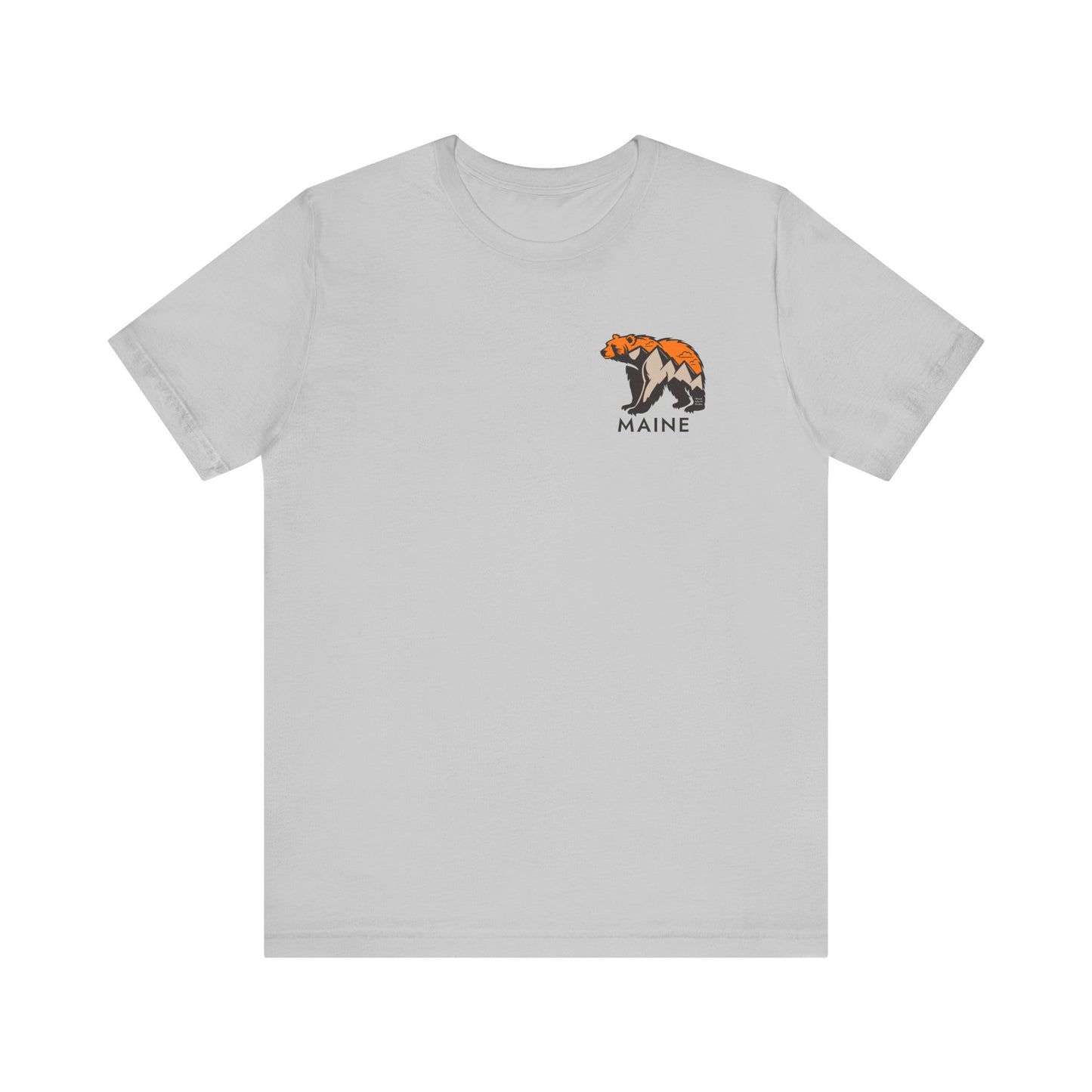 Maine Mountain Bear Graphic Unisex Tee