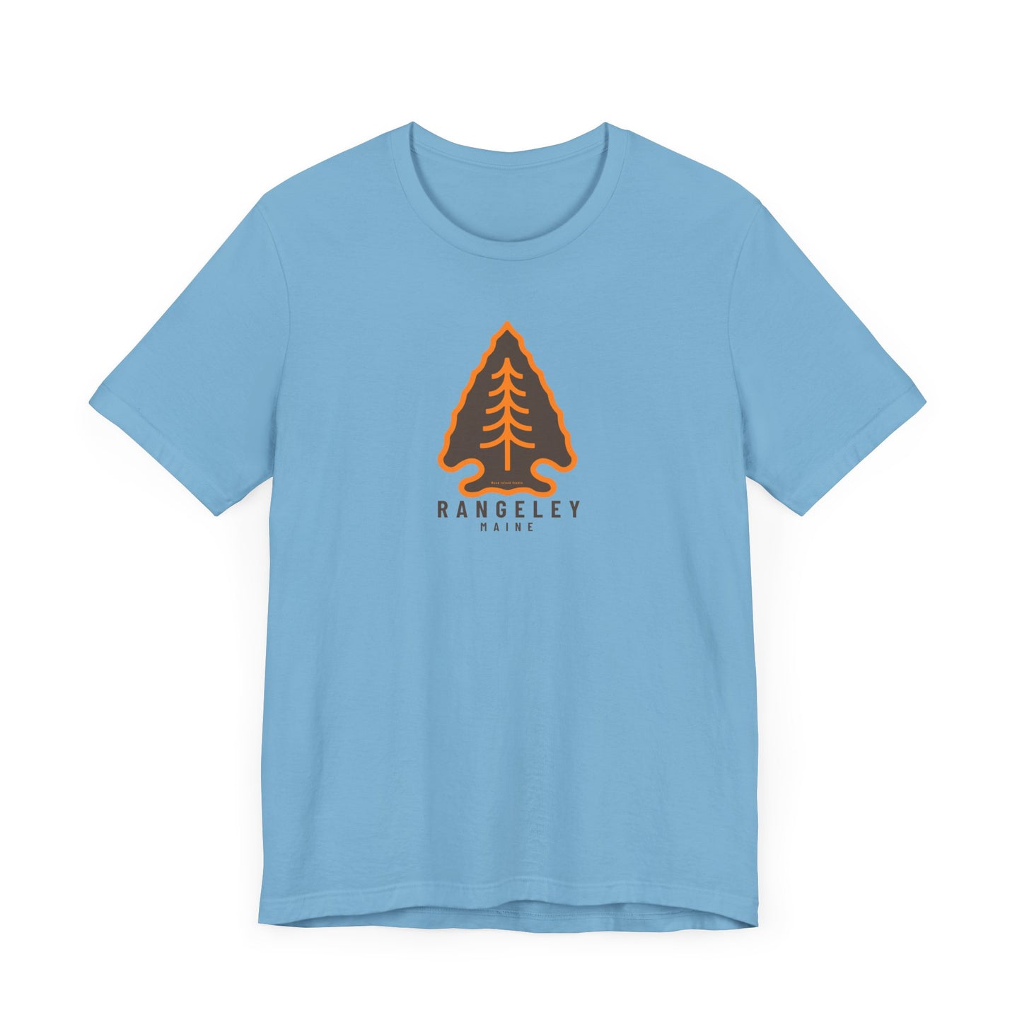 Rangeley Maine Arrowhead Graphic Tee - Unisex Short Sleeve T-Shirt