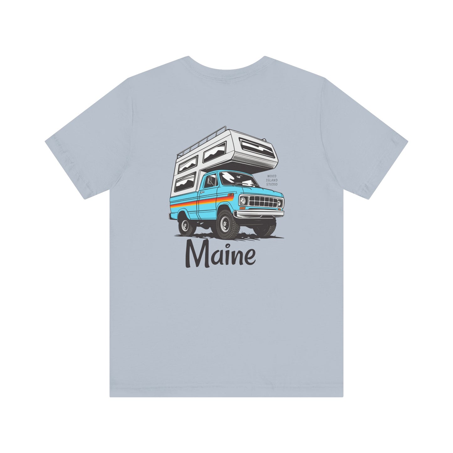 Maine Truck Camper Life Graphic Tee
