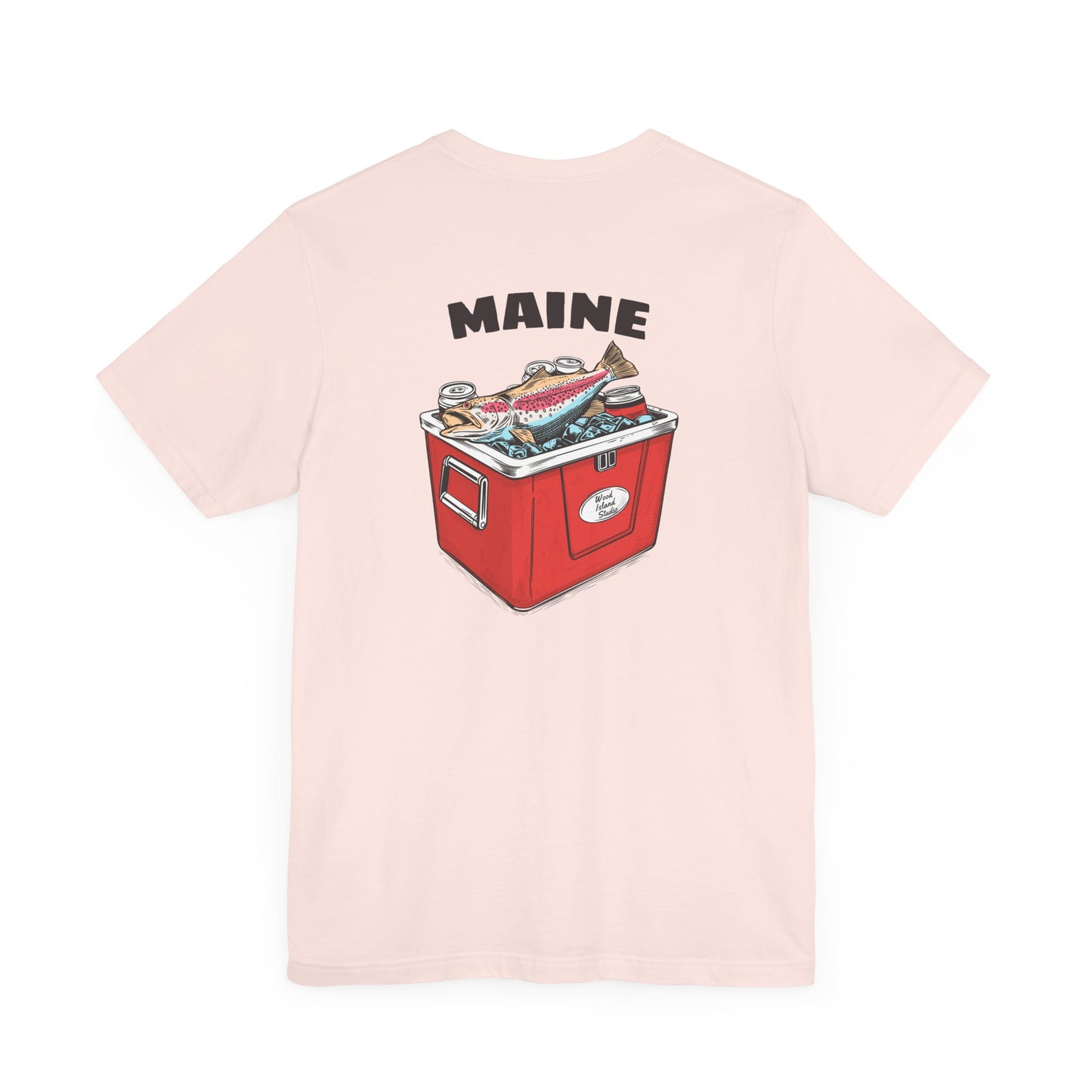 Maine FIsh Camp Graphic Unisex Tee