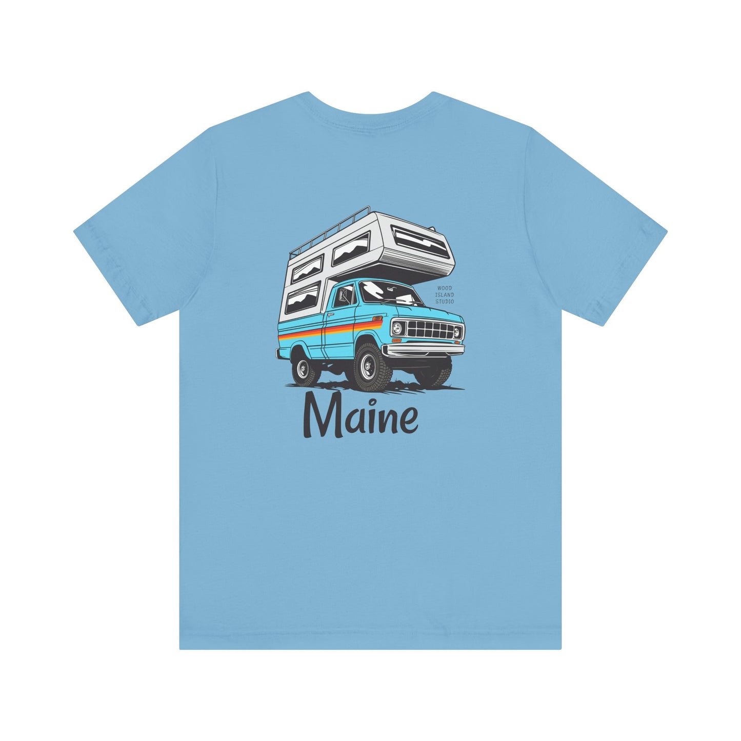 Maine Truck Camper Life Graphic Tee