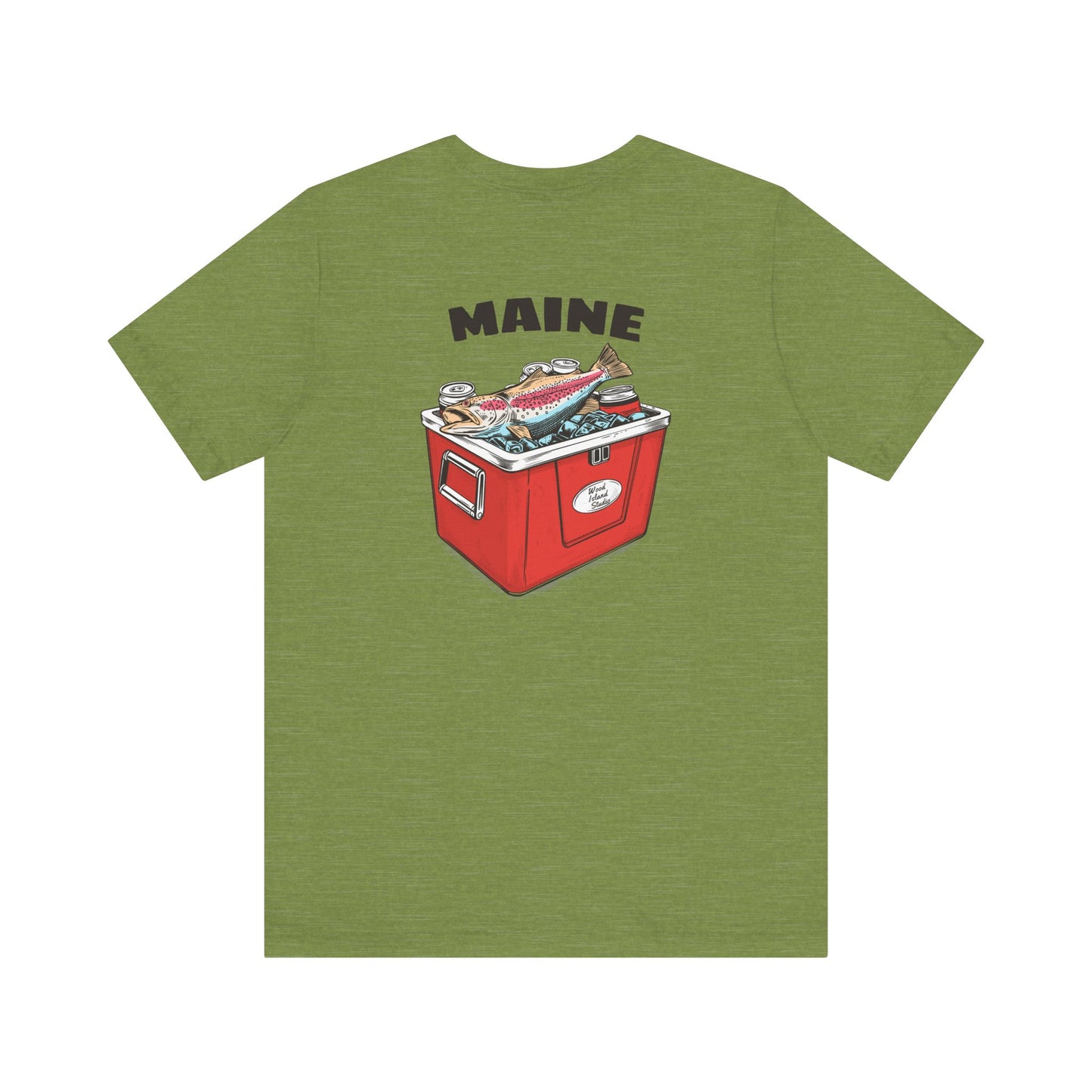 Maine FIsh Camp Graphic Unisex Tee