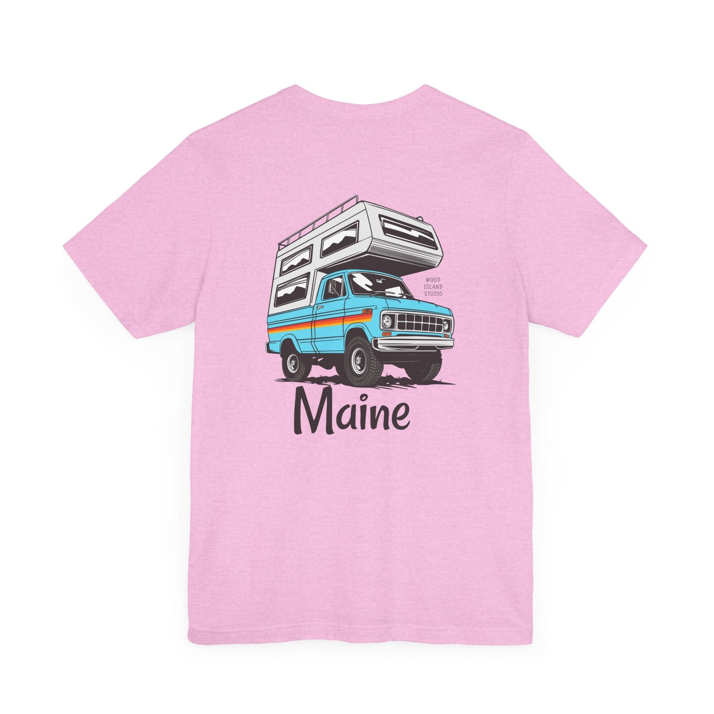 Maine Truck Camper Life Graphic Tee