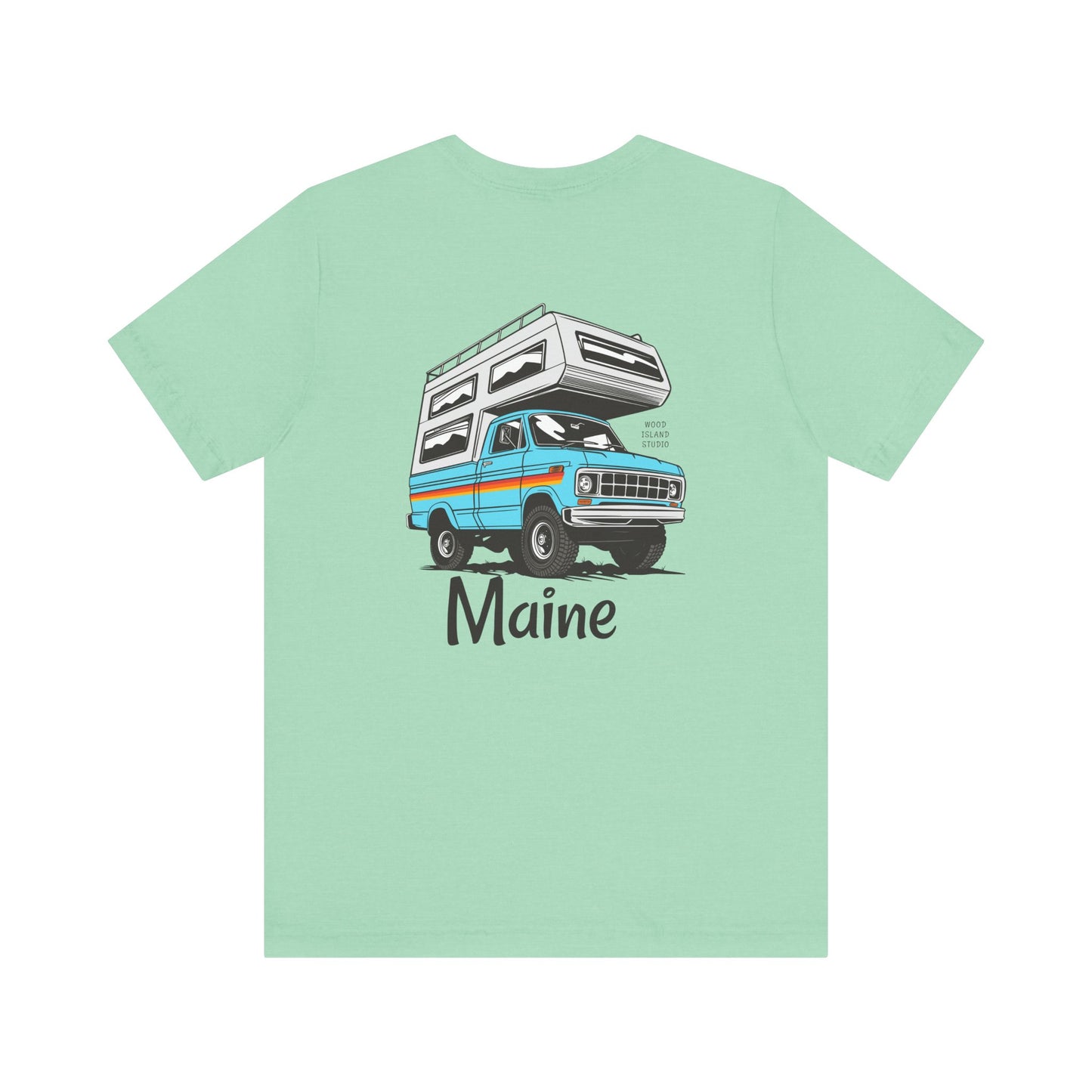 Maine Truck Camper Life Graphic Tee
