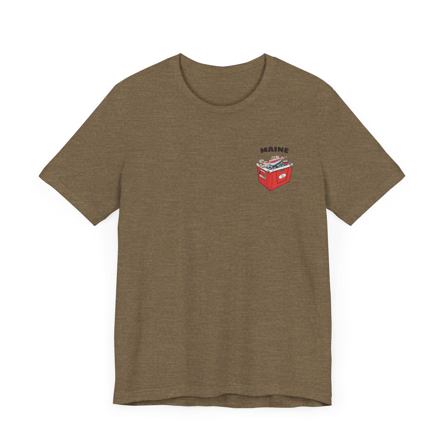 Maine FIsh Camp Graphic Unisex Tee
