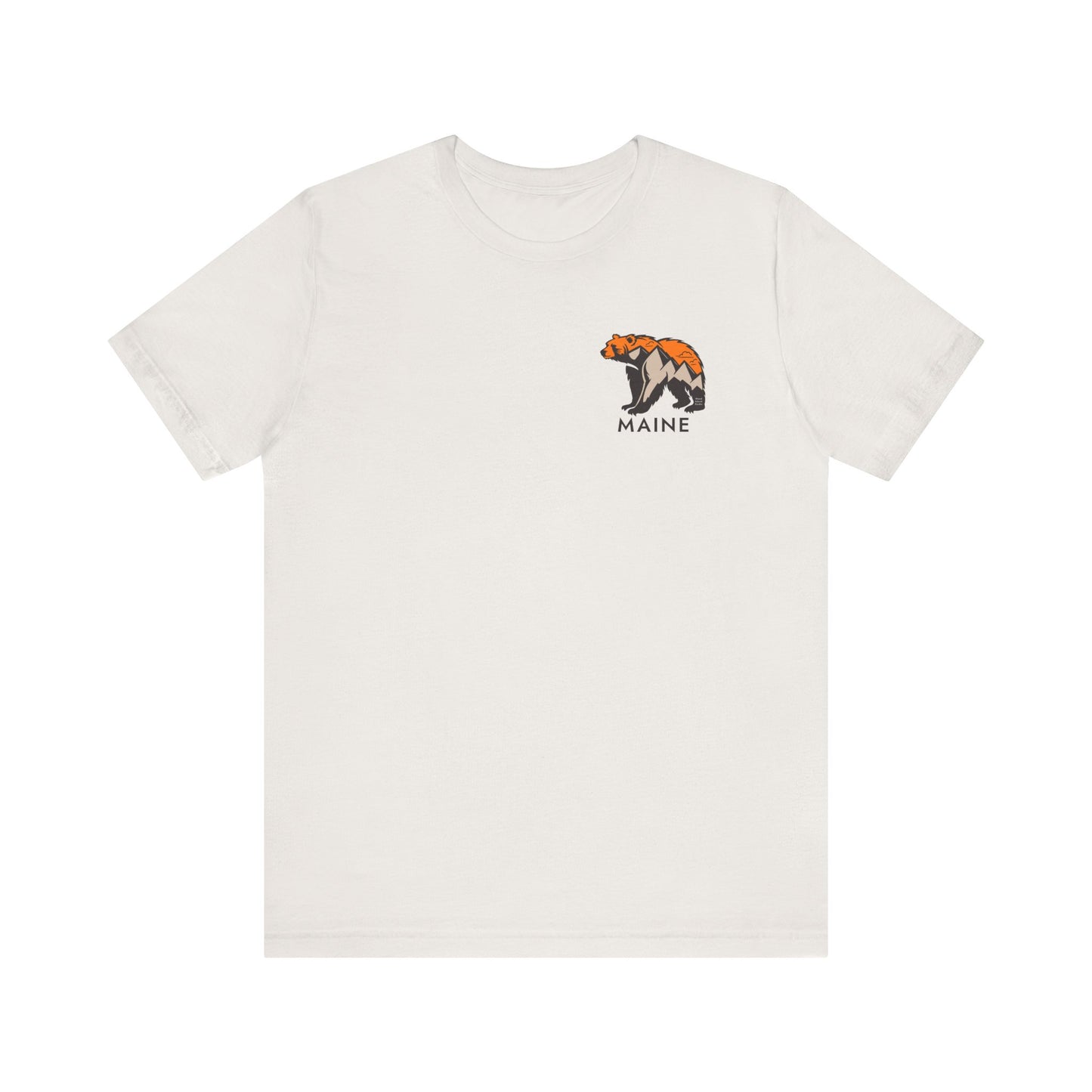 Maine Mountain Bear Graphic Unisex Tee