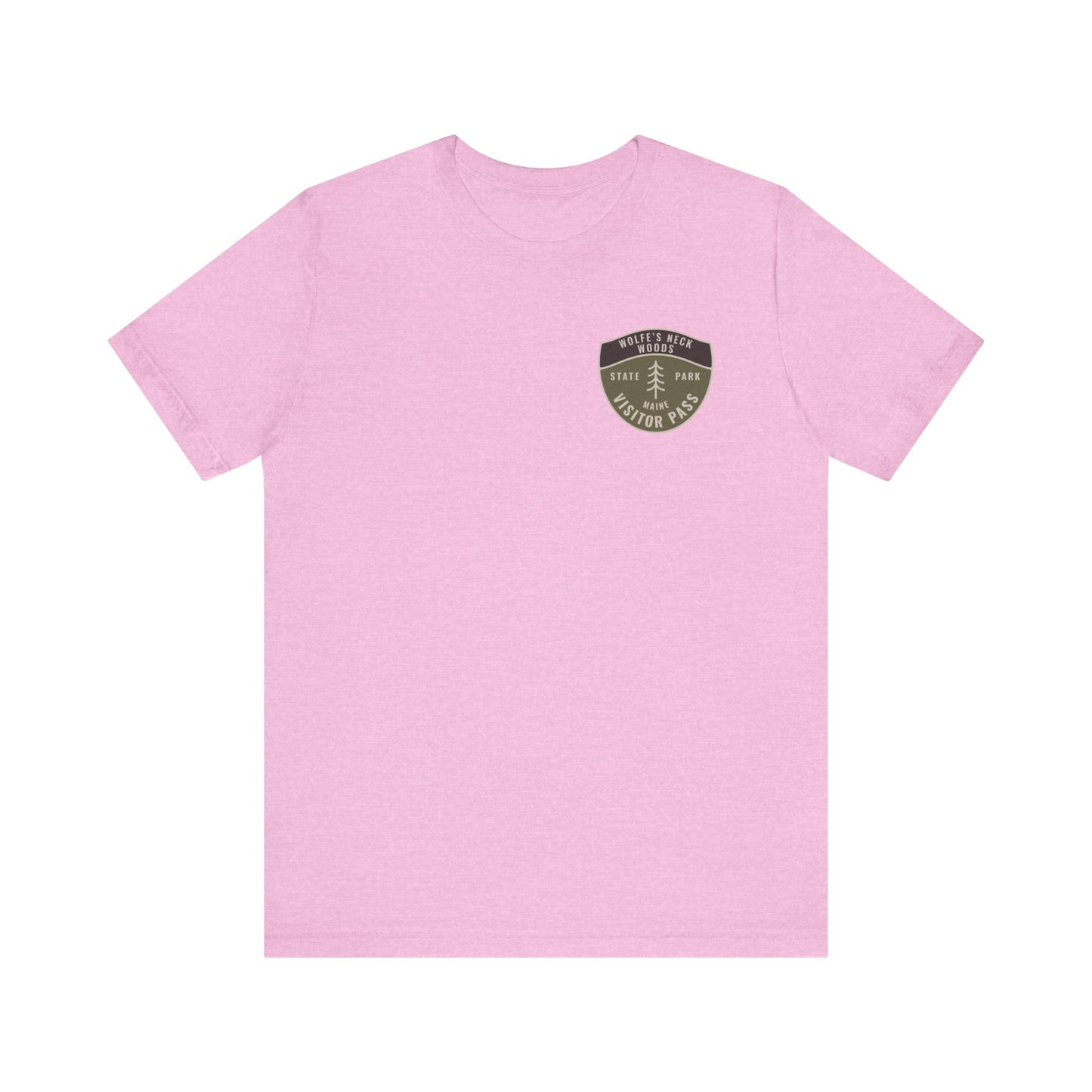 Maine State Park - WOLFE'S NECK WOODS Visitor Pass Graphic Tee