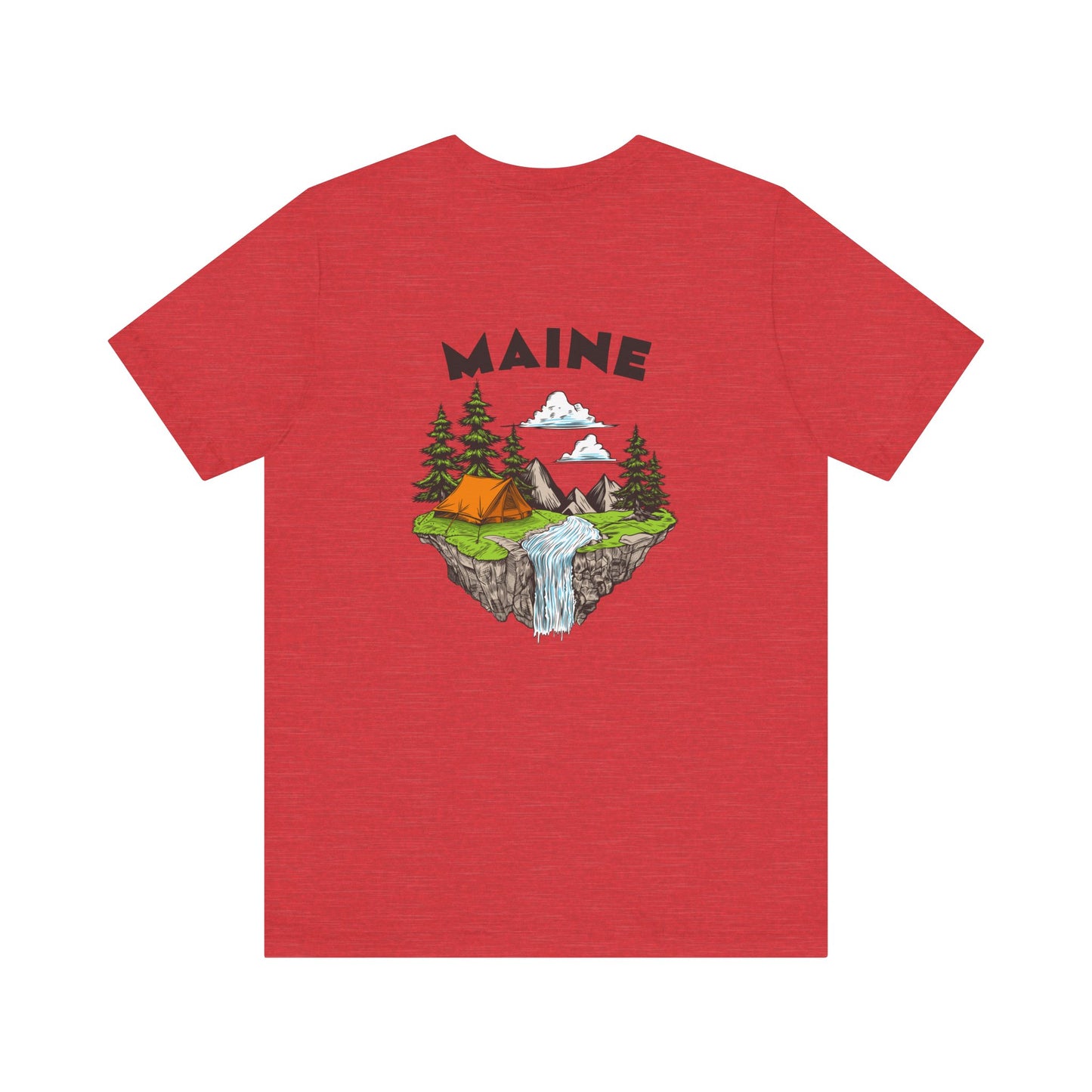 Maine Camping Graphic Tee