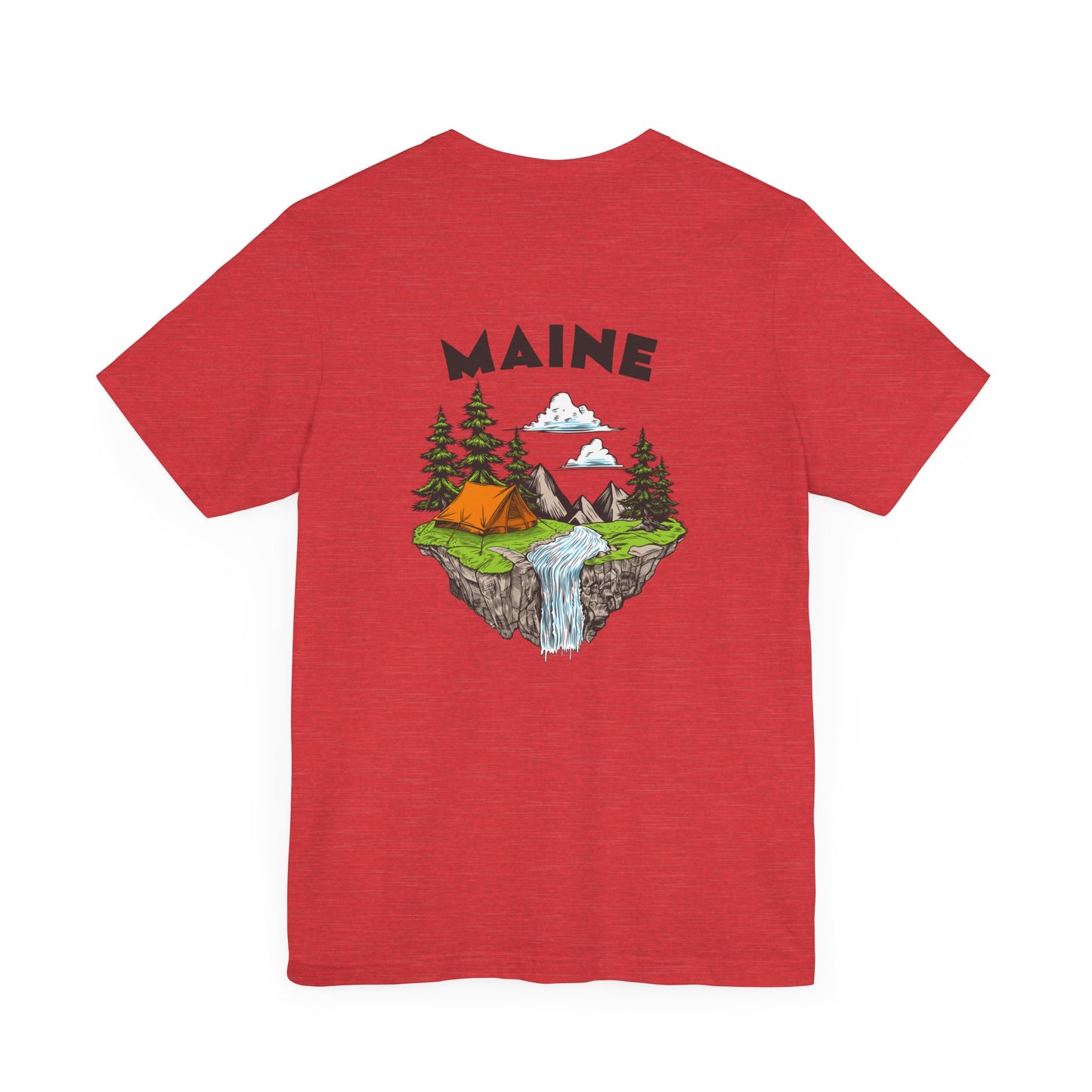 Maine Camping Graphic Tee