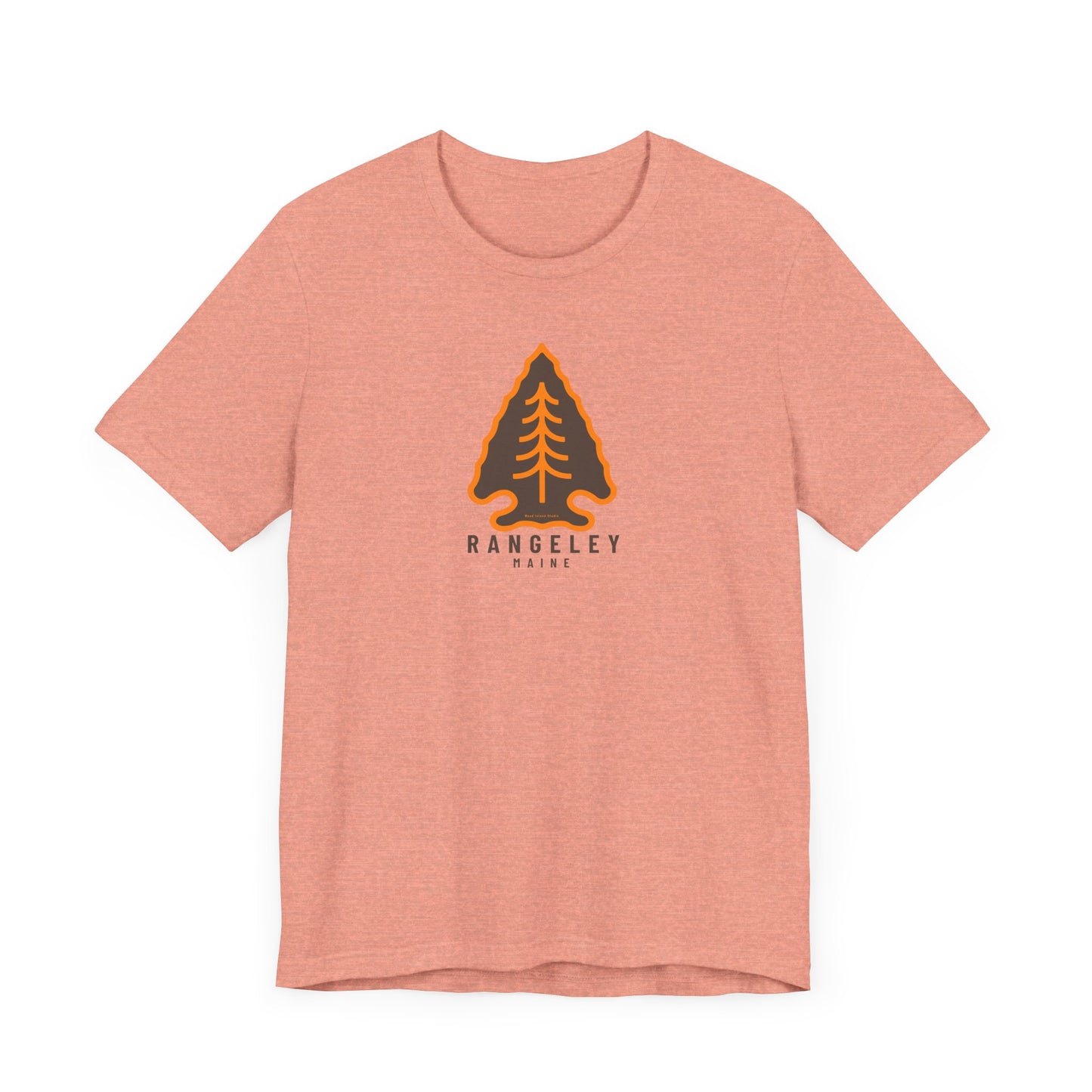 Rangeley Maine Arrowhead Graphic Tee - Unisex Short Sleeve T-Shirt