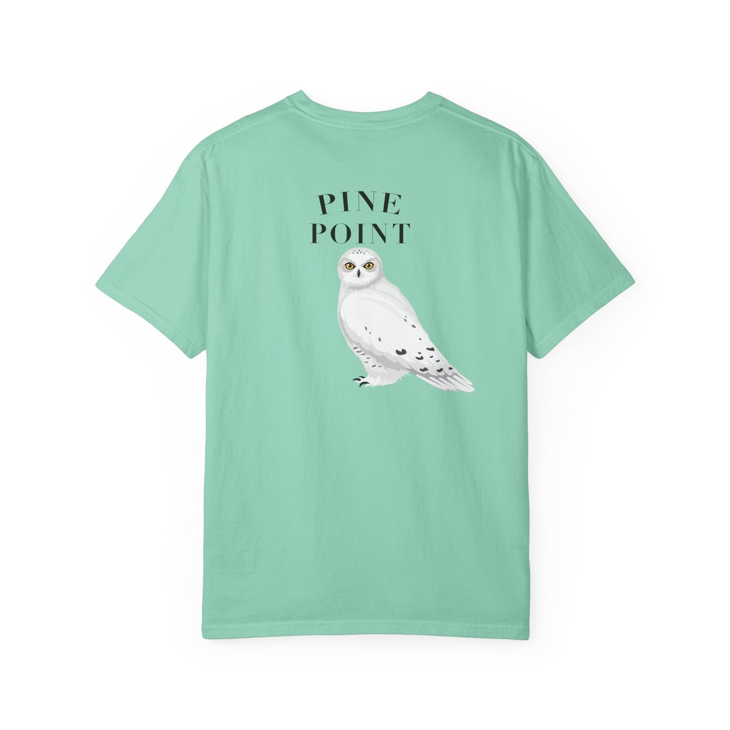 Pine Point Snowy Owl Tee – Comfort Colors 1717