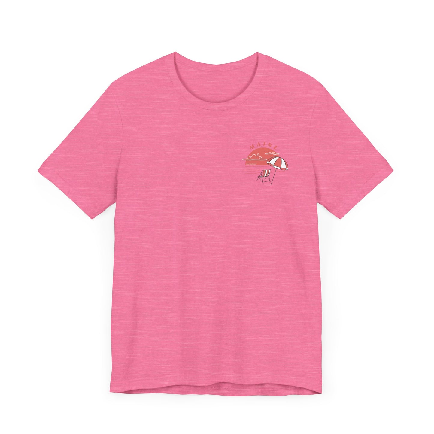 Maine Beach Umbrella Graphic Tee