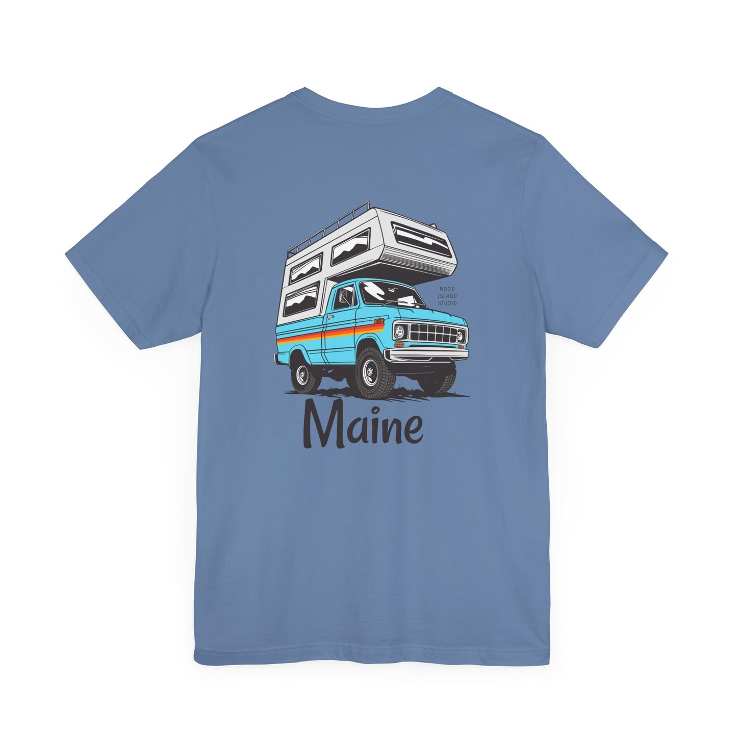 Maine Truck Camper Life Graphic Tee