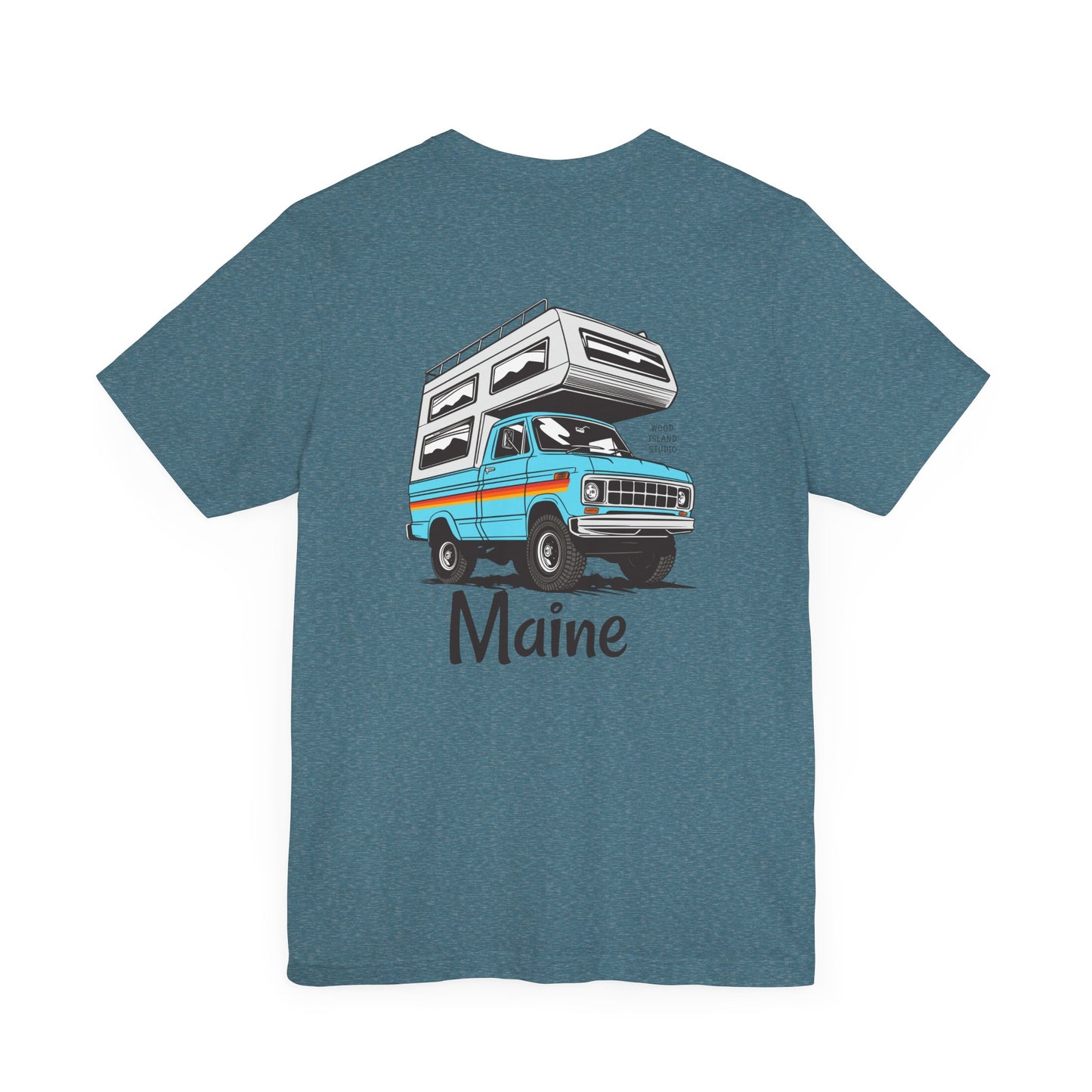 Maine Truck Camper Life Graphic Tee